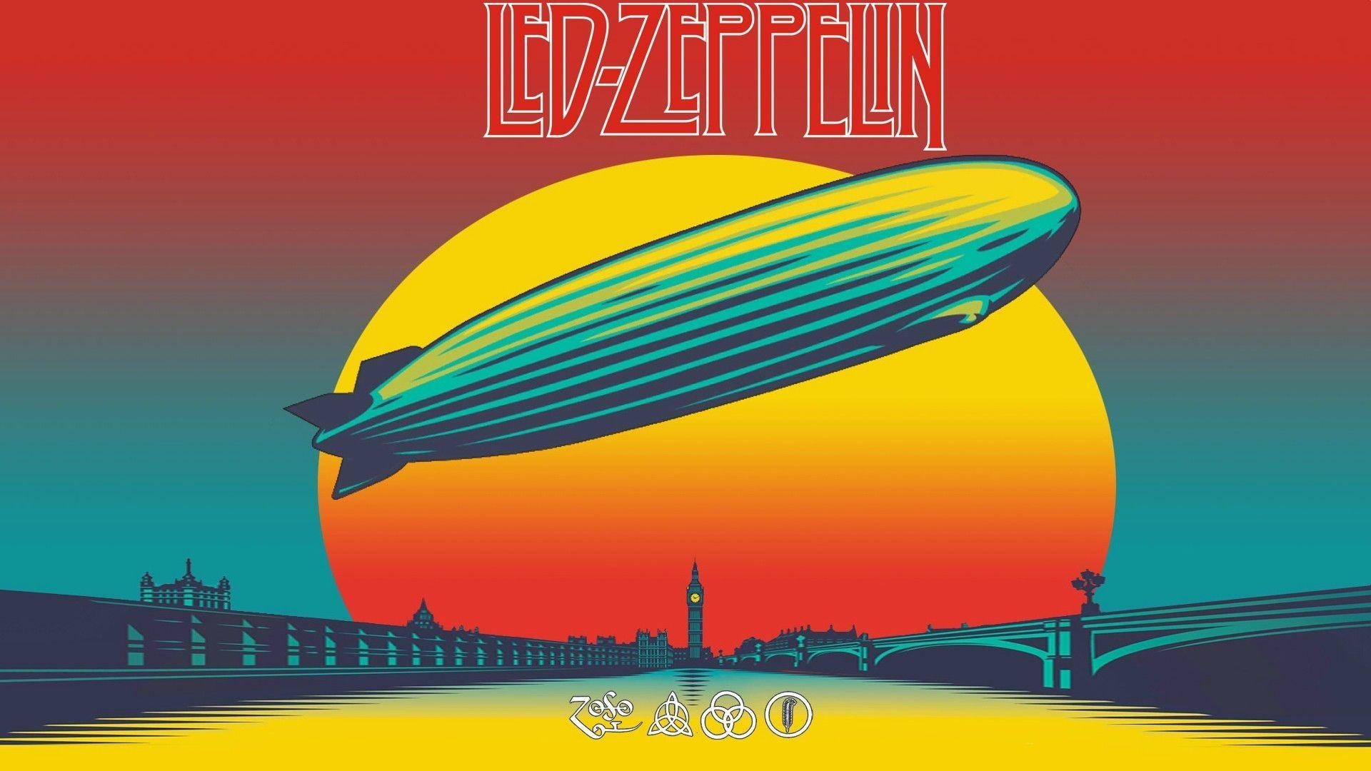 Led Zeppelin, Album Cover, Musik, HD, Rock, 1920x1080 Full HD Desktop