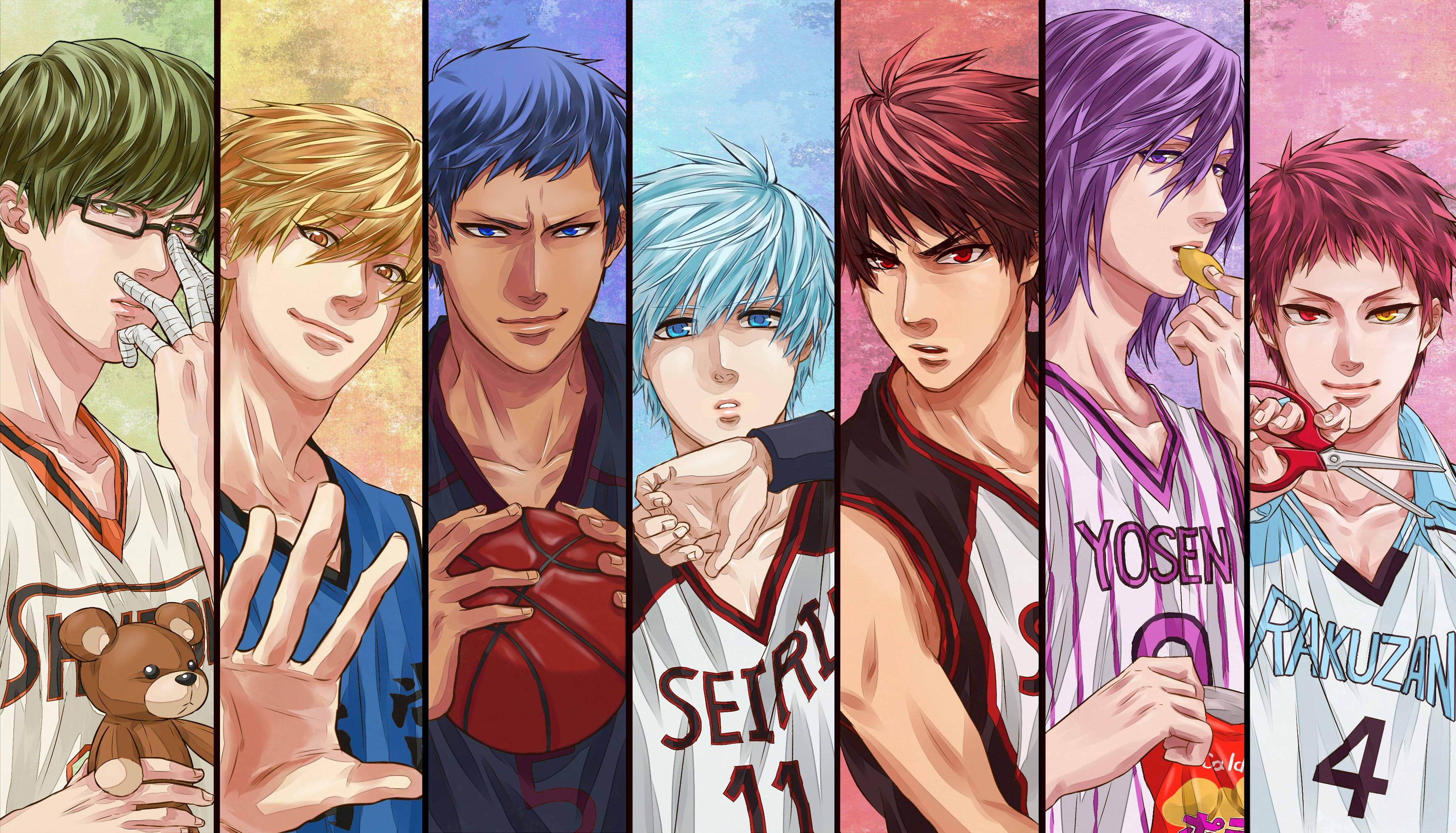 Kuroko's Basketball, Anime, HD, Kuroko, Sport, 3510x2010 HD Desktop