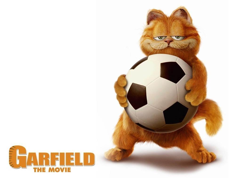 Garfield Cartoon, lustige Katze, Komikfigur, 90er Jahre, 1030x770 HD Desktop