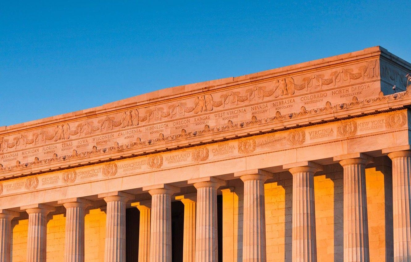 Washington, USA, Lincoln Memorial, Historische Gedenkstätte, 1340x850 HD Desktop