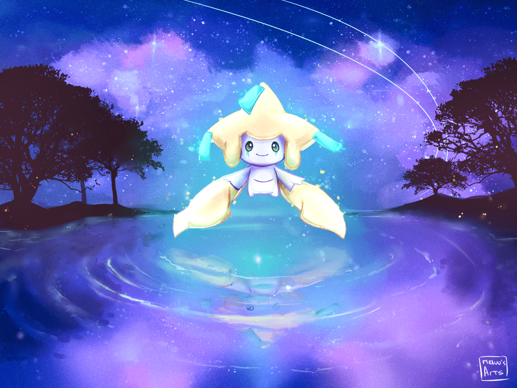 Jirachi, Pokémon, Hintergrund, HD, Gaming, 1030x770 HD Desktop