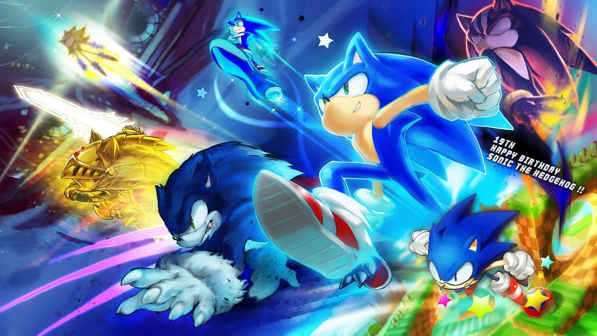 Sonic, Igel, Hintergrund, Tier, Spiel, 1920x1080 Full HD Desktop