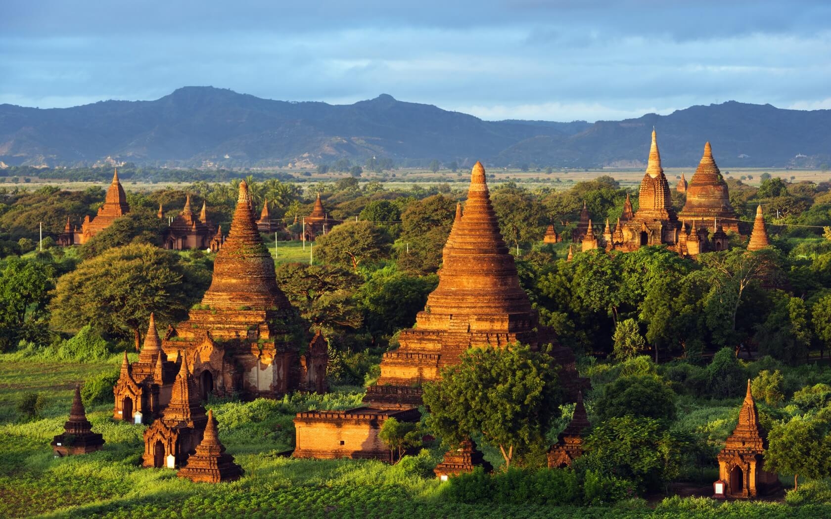 Bagan, Myanmar, Reisen, Wallpaper, Beliebt, 1680x1050 HD Desktop