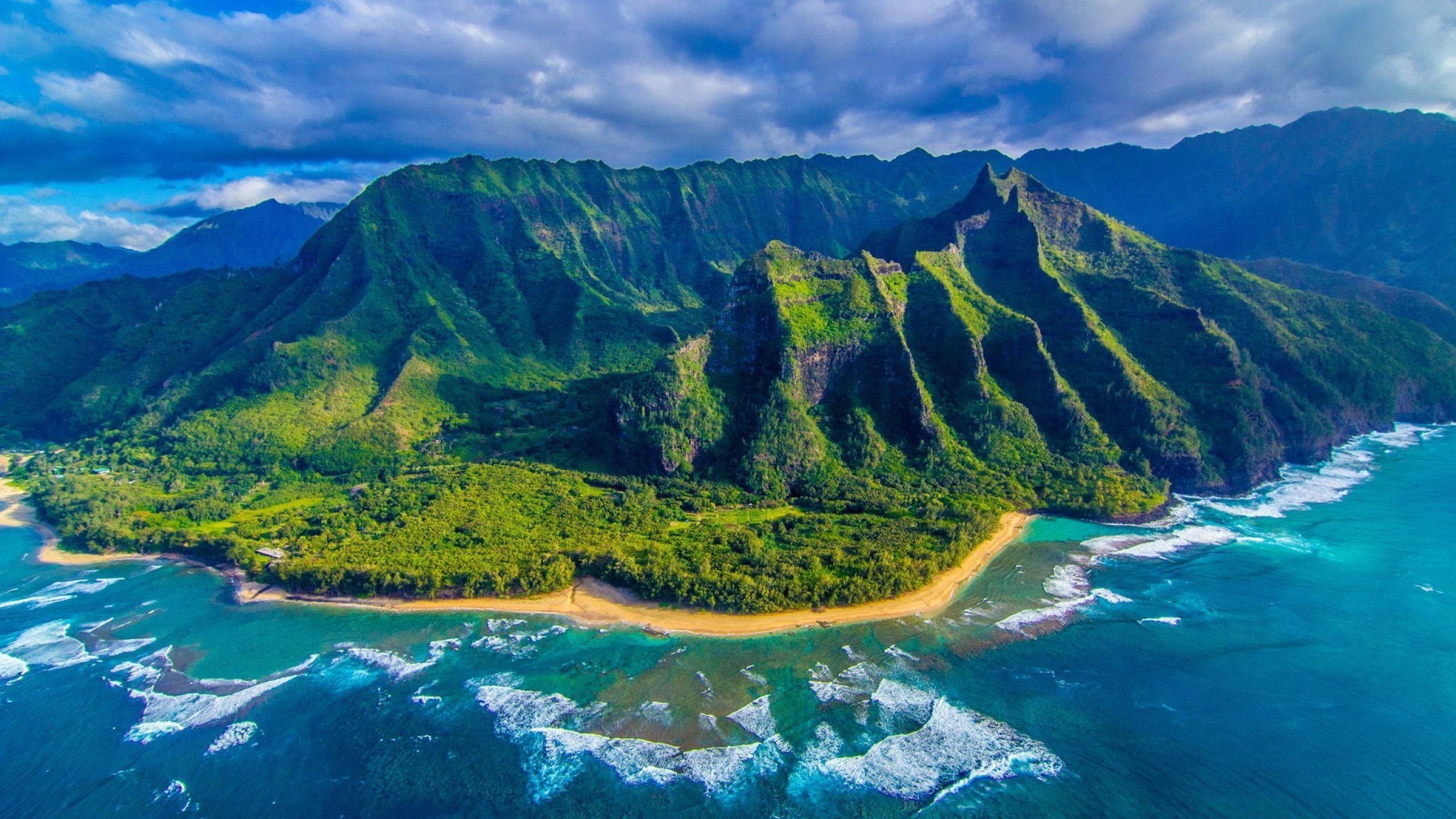 Kauai, Hawaii, Natur, Insel, Landschaft, 2560x1440 HD Desktop