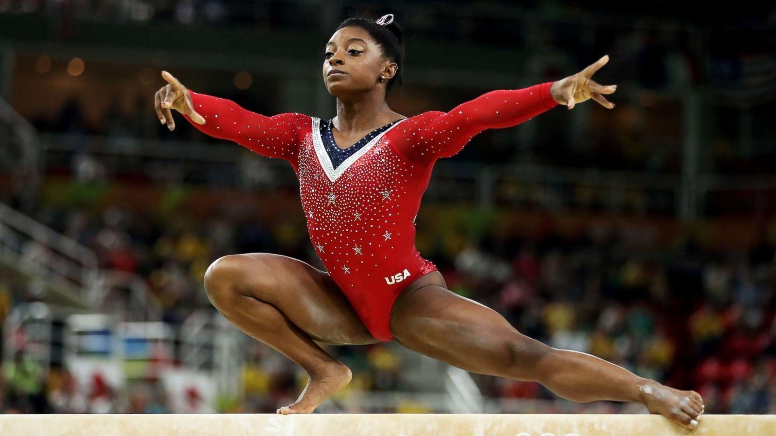 Simone Biles, olympische Turnerin, Missbrauch, Sport, Aussage, 1600x900 HD Desktop