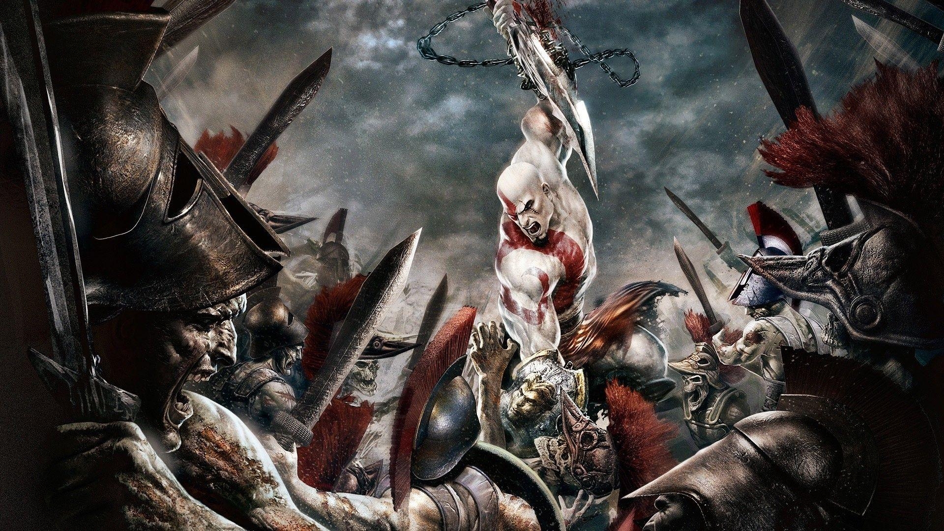 Kratos, God of War, HD, Krieger, Spiel, 1920x1080 Full HD Desktop