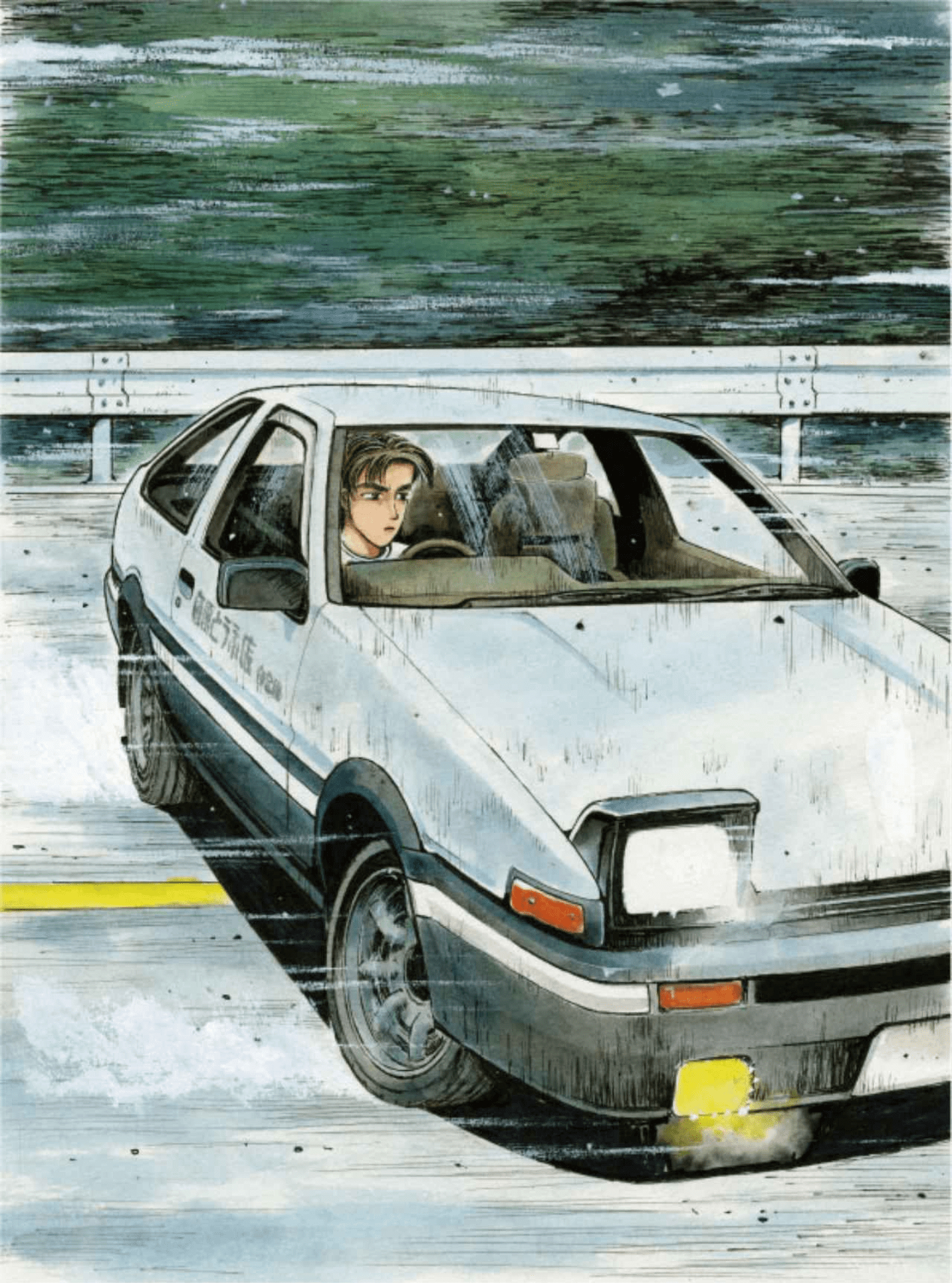 Initial D, Anime, Fahrzeuge, HD, Driftrennen, 1440x1950 HD Handy