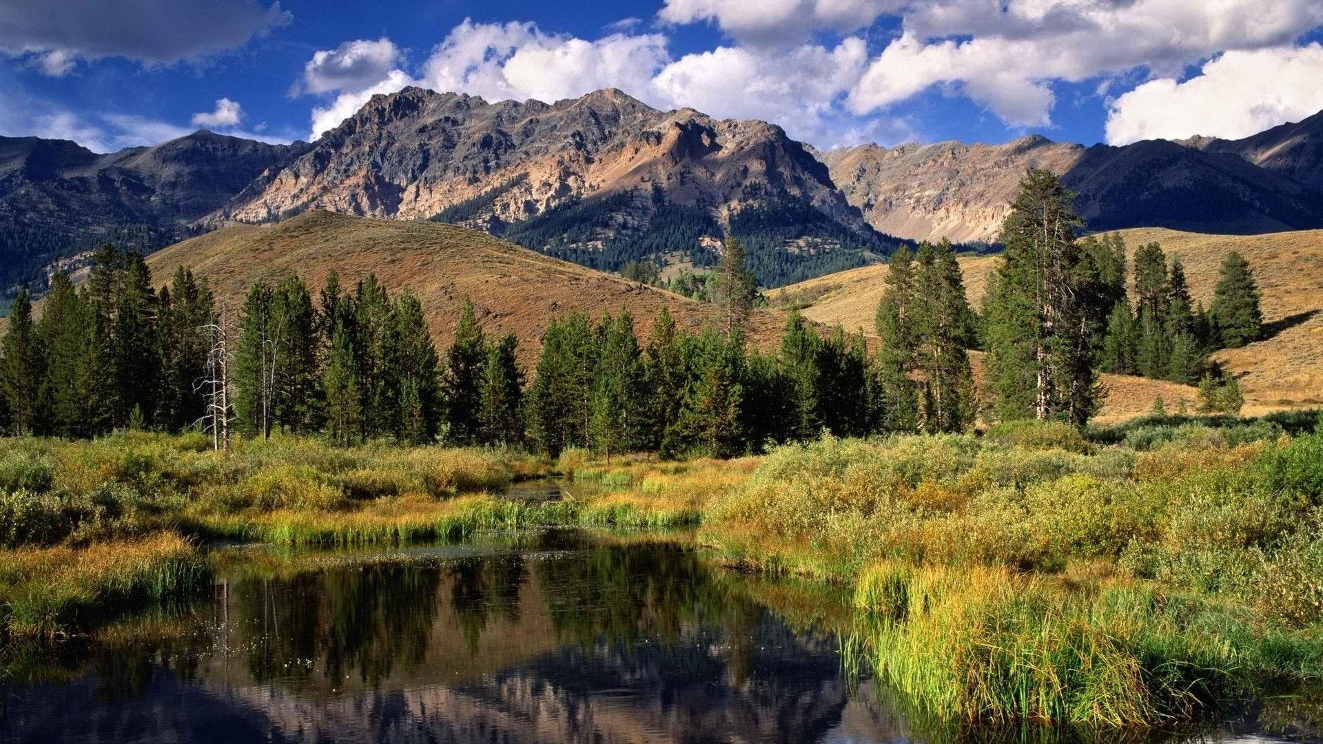 Idaho, Flüsse, Natur, Nacht, Landschaft, 1920x1080 Full HD Desktop