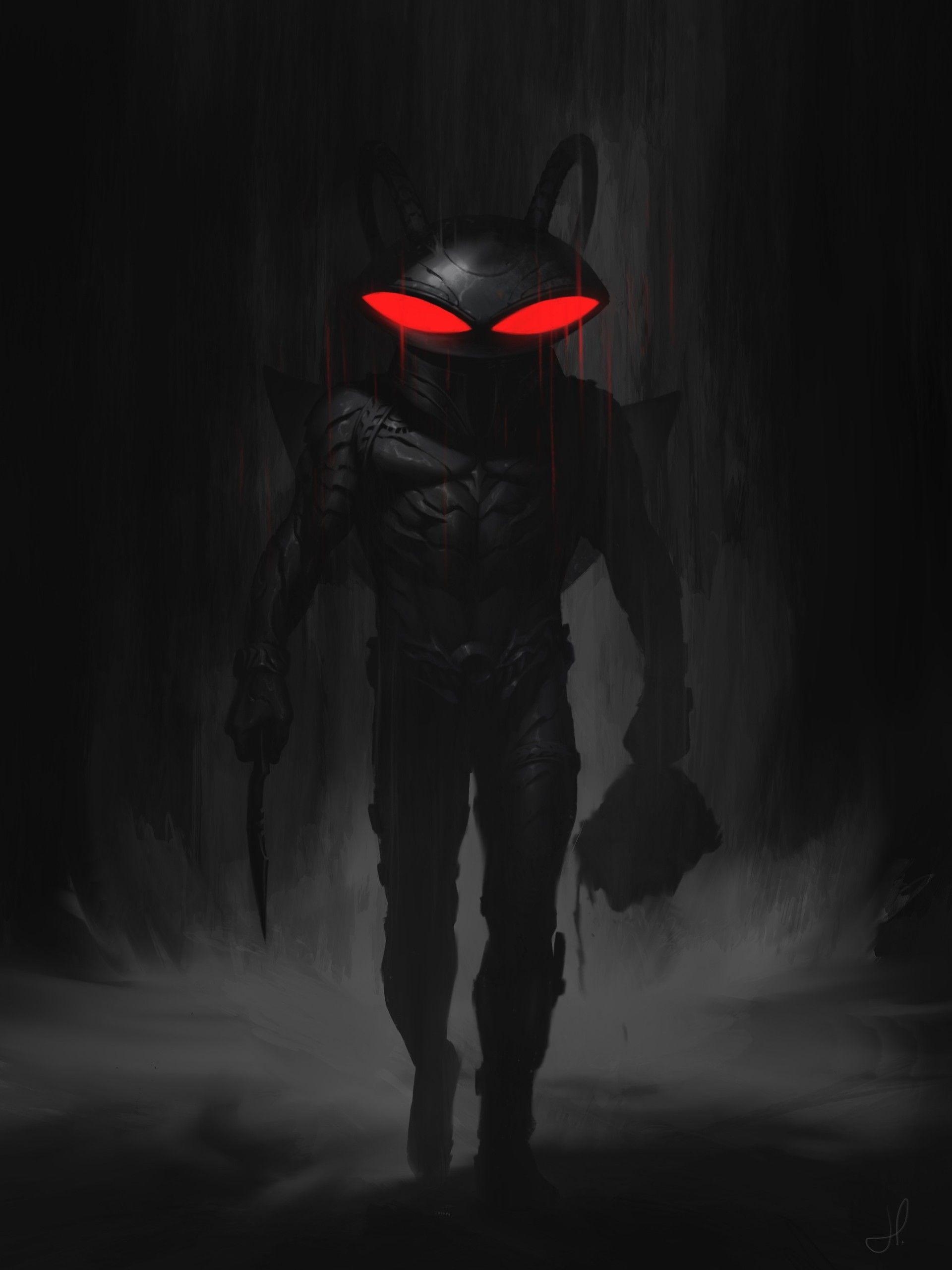 Injustice 2, Fanart, Black Manta, Spaß, DC, 1920x2570 HD Handy