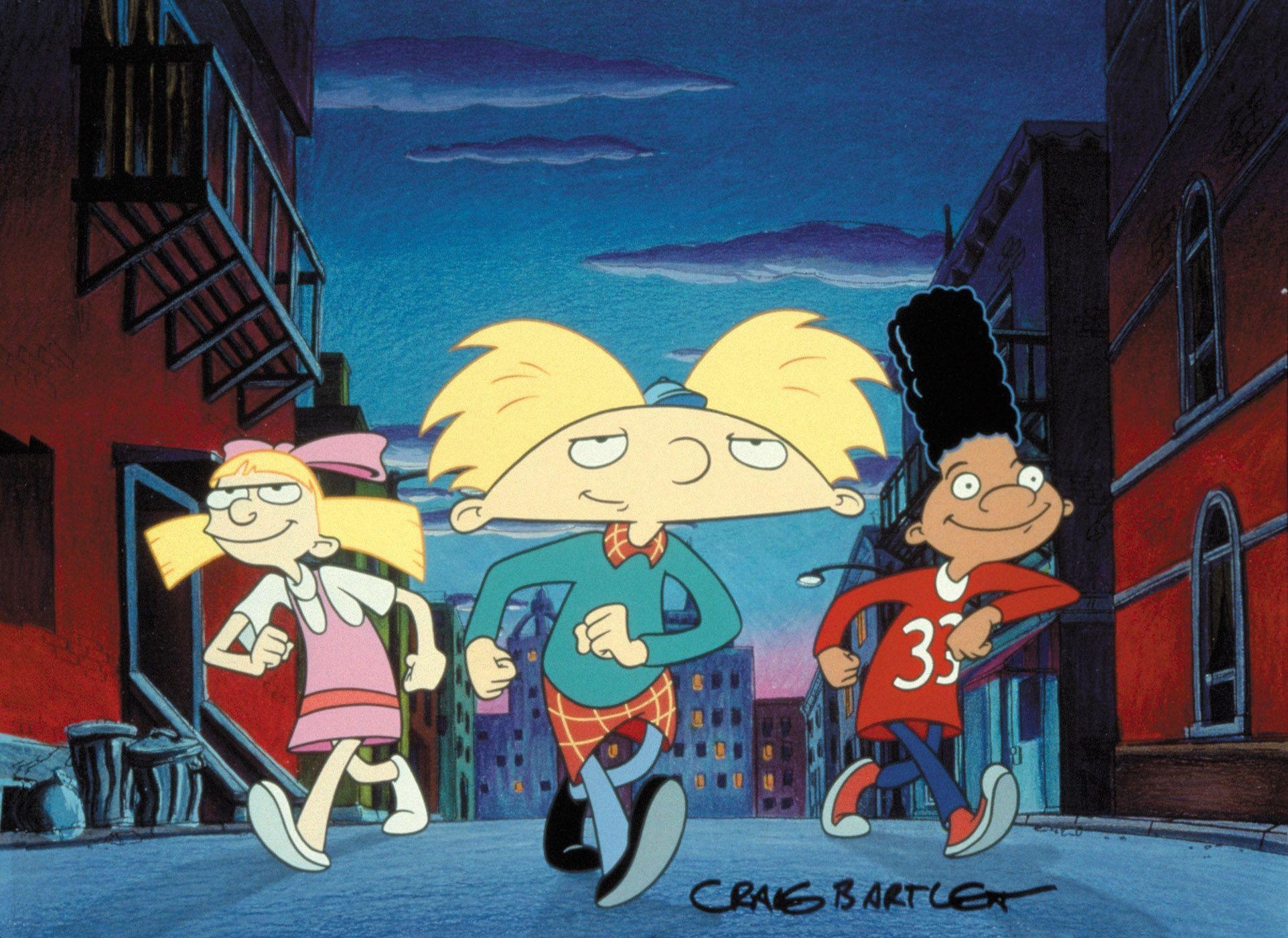 Hey Arnold, Serie, Zeichnungen, Cartoon, Hintergrund, 1930x1400 HD Desktop