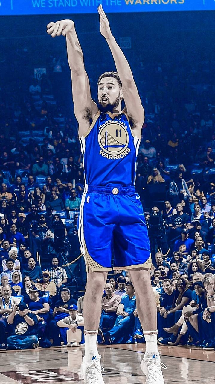 Klay Thompson, Sportler, Basketball, Hintergrund, NBA, 720x1280 HD Handy