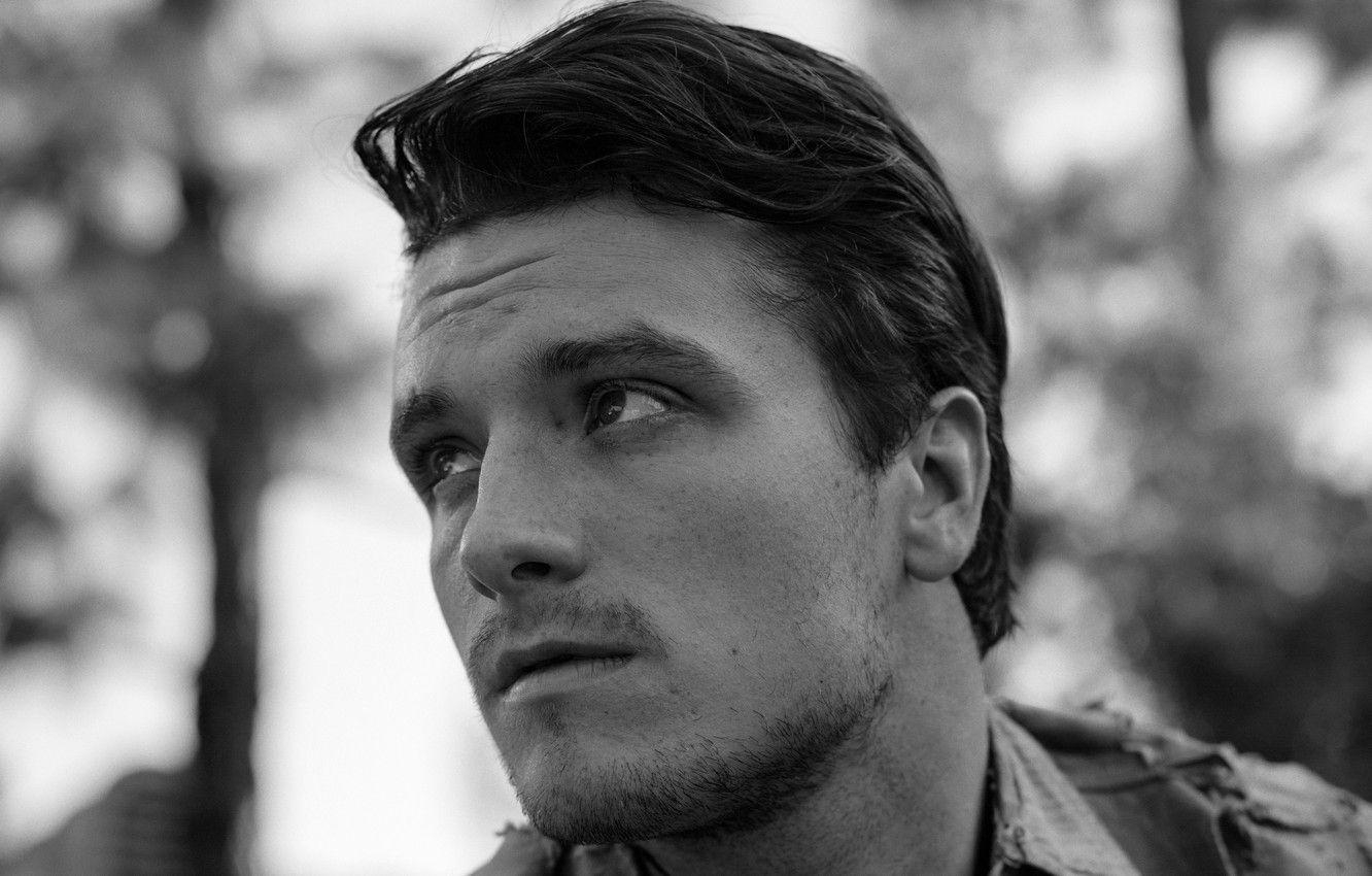 Josh Hutcherson, Schauspieler, Schwarz-Weiß, Bild, Hollywood, 1340x850 HD Desktop