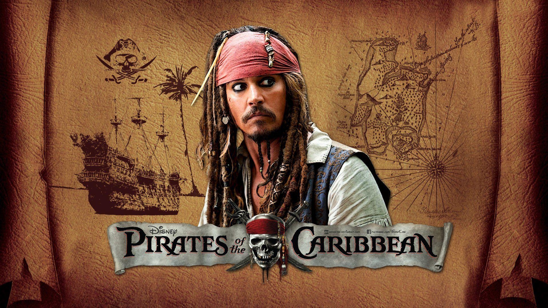 Jack Sparrow HD, Piratenabenteuer, Johnny Depp, Filmstar, 1920x1080 Full HD Desktop