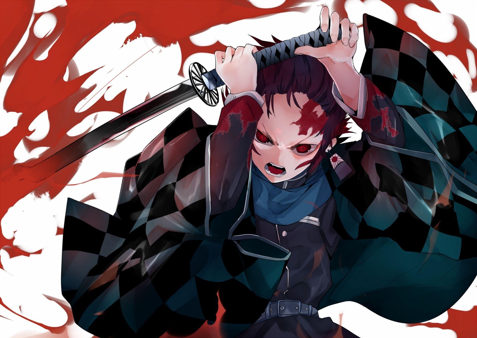 Dämonentöter, Kimetsu No Yaiba, HD, Hintergrund, Anime, 1920x1360 HD Desktop