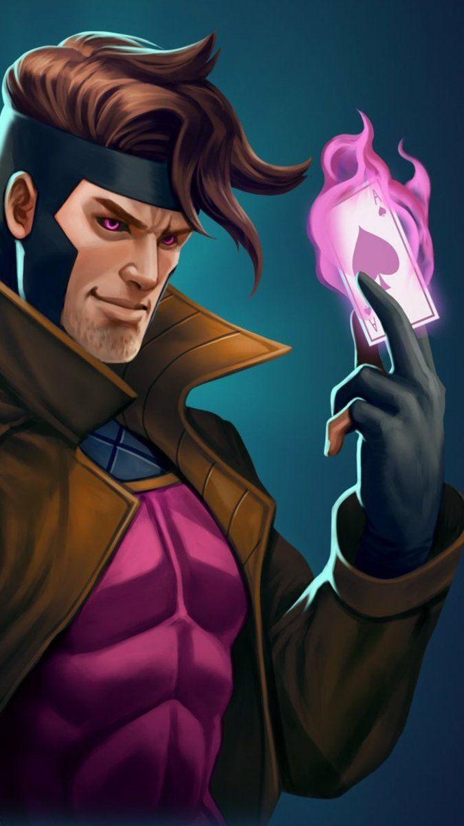 Gambit, Marvel, Puzzle, Freund, Display, 680x1200 HD Handy