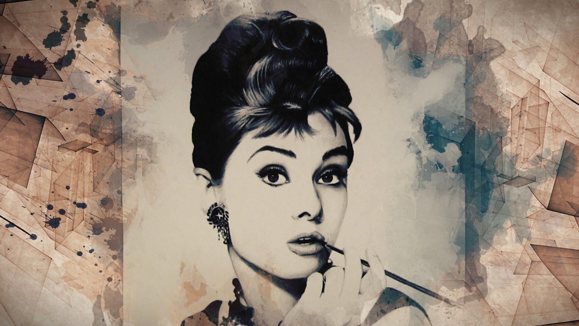 Audrey Hepburn, Computer, Hintergrund, Eleganz, Ikone, 1920x1080 Full HD Desktop