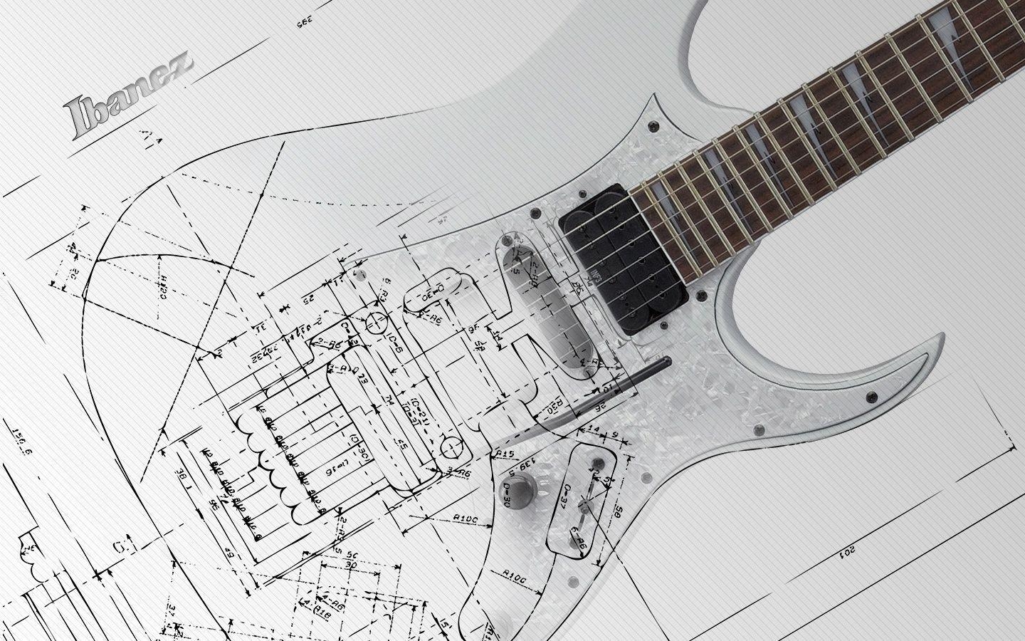 Ibanez, Musik, Instrument, Gitarre, Design, 1440x900 HD Desktop