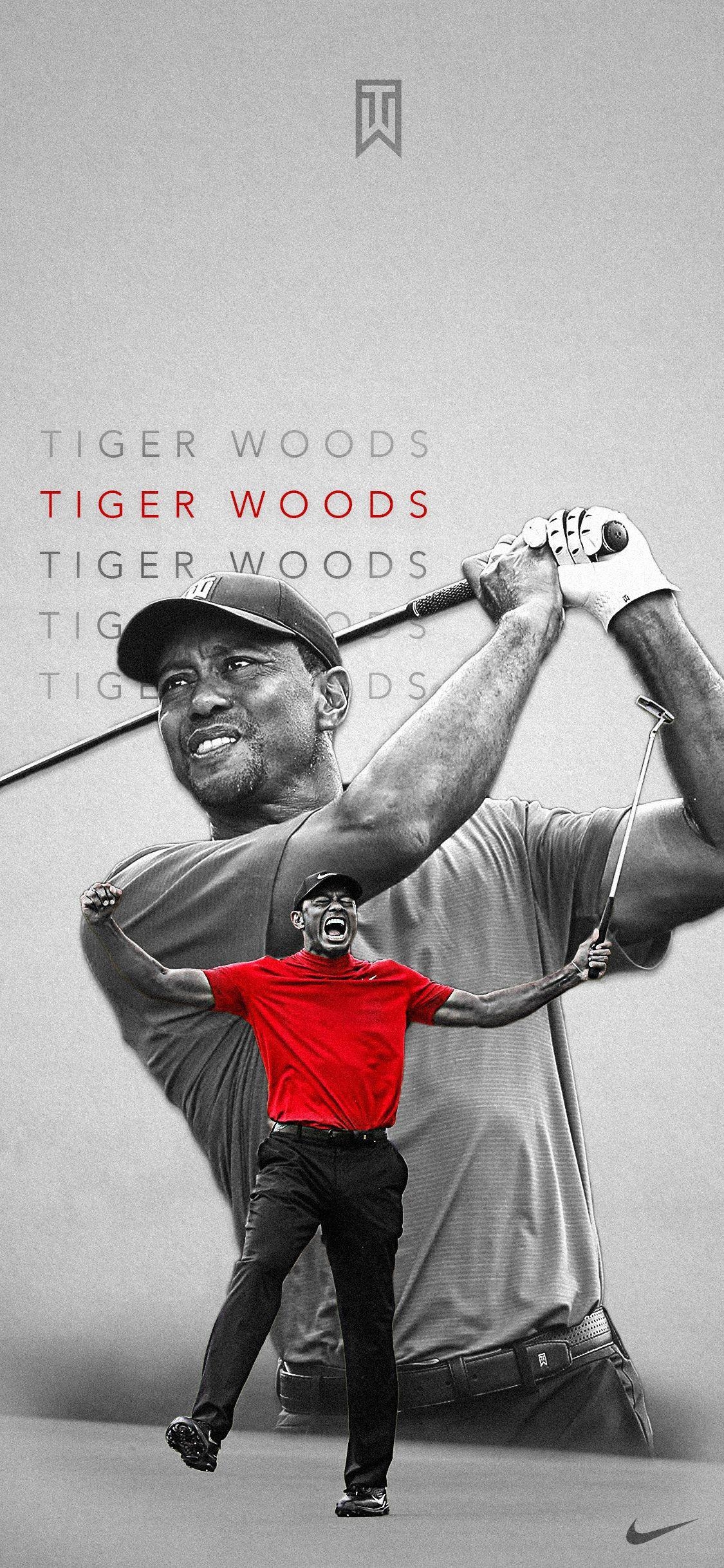 Tiger Woods, Golfplatz, Spiel, Meister, Ikone, 1130x2440 HD Handy