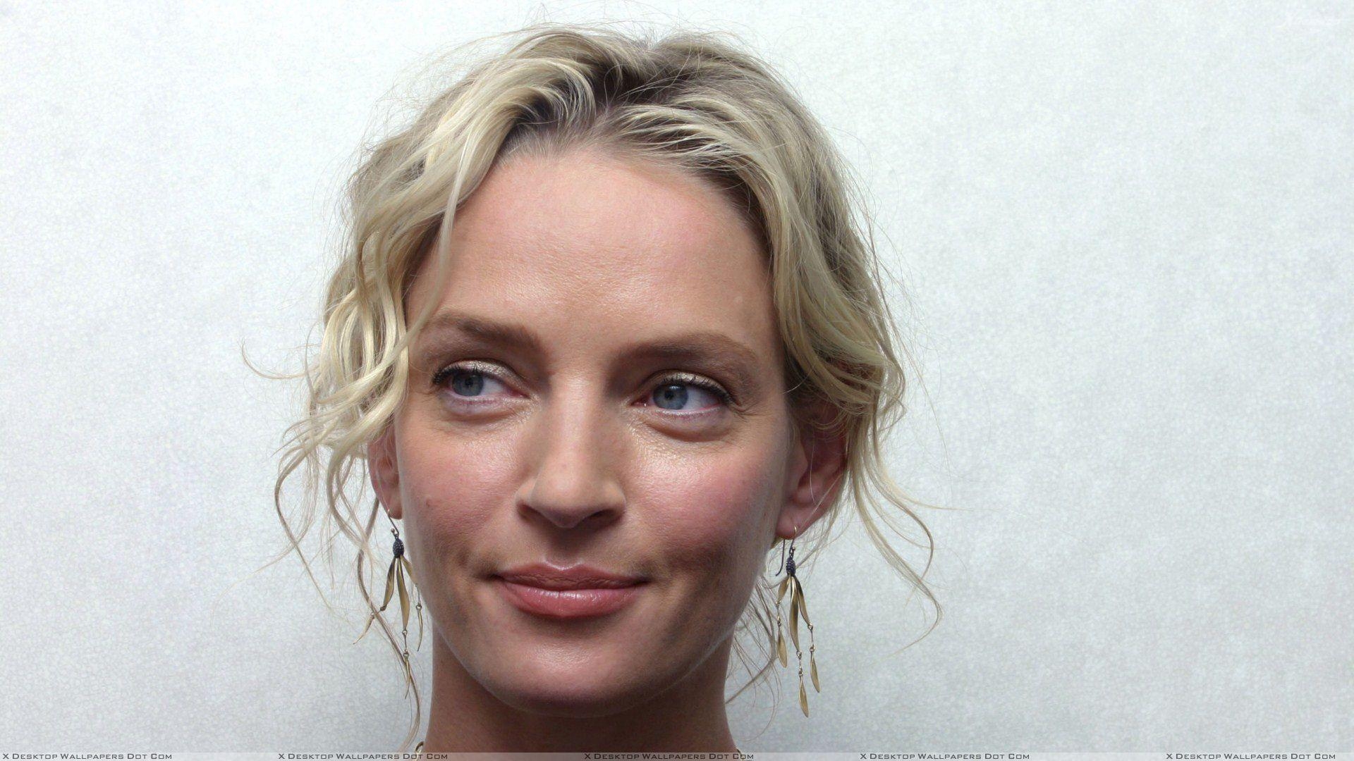 Uma Thurman, Unschuldiges Gesicht, Nahaufnahme, Schauspielerin, Bild, 1920x1080 Full HD Desktop