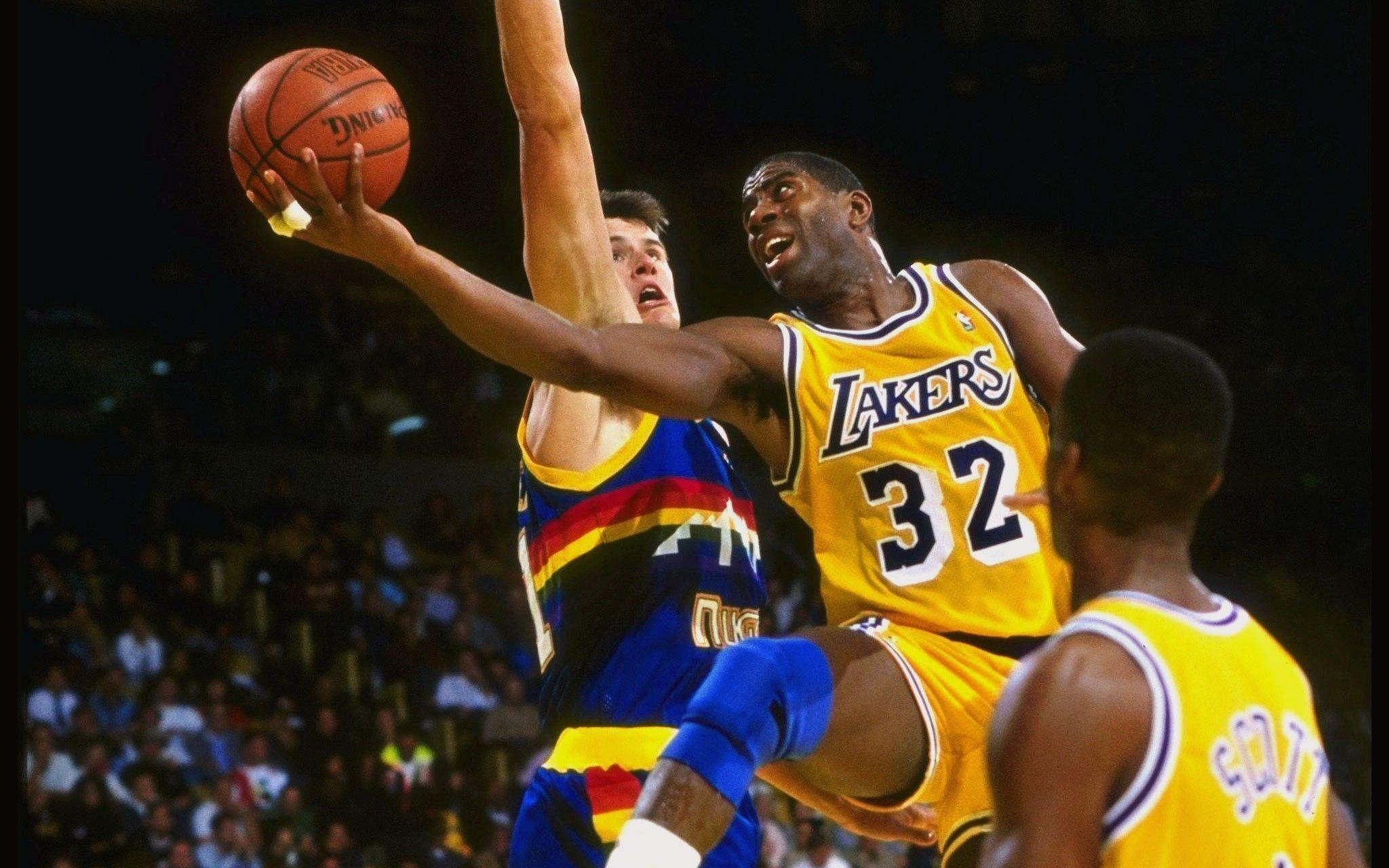 Magic Johnson, Lakers, Spielmacher, NBA, Basketball, 2050x1280 HD Desktop