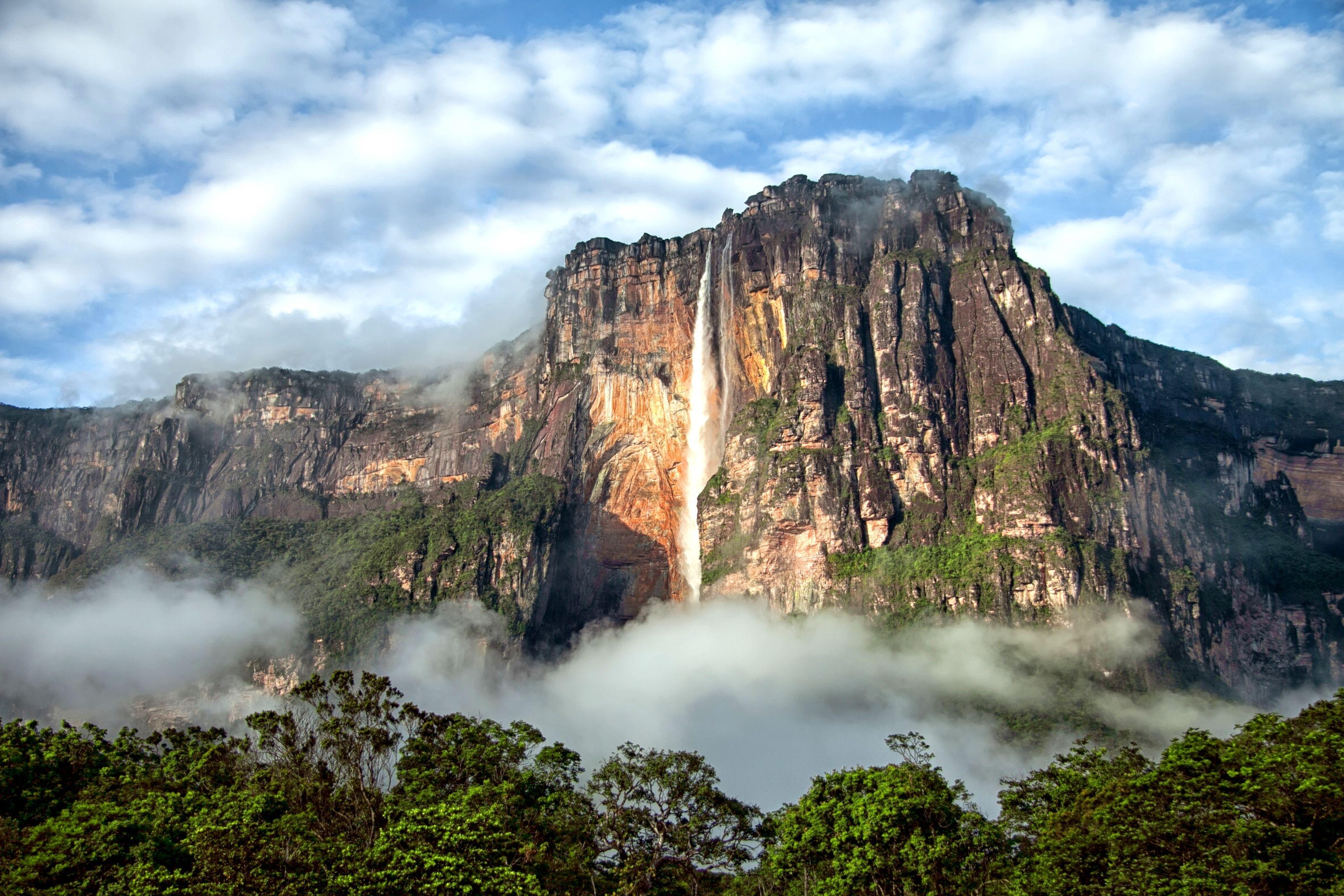 Angel Falls, HD, Wasserfall, Hintergrund, Venezuela, 3270x2180 HD Desktop