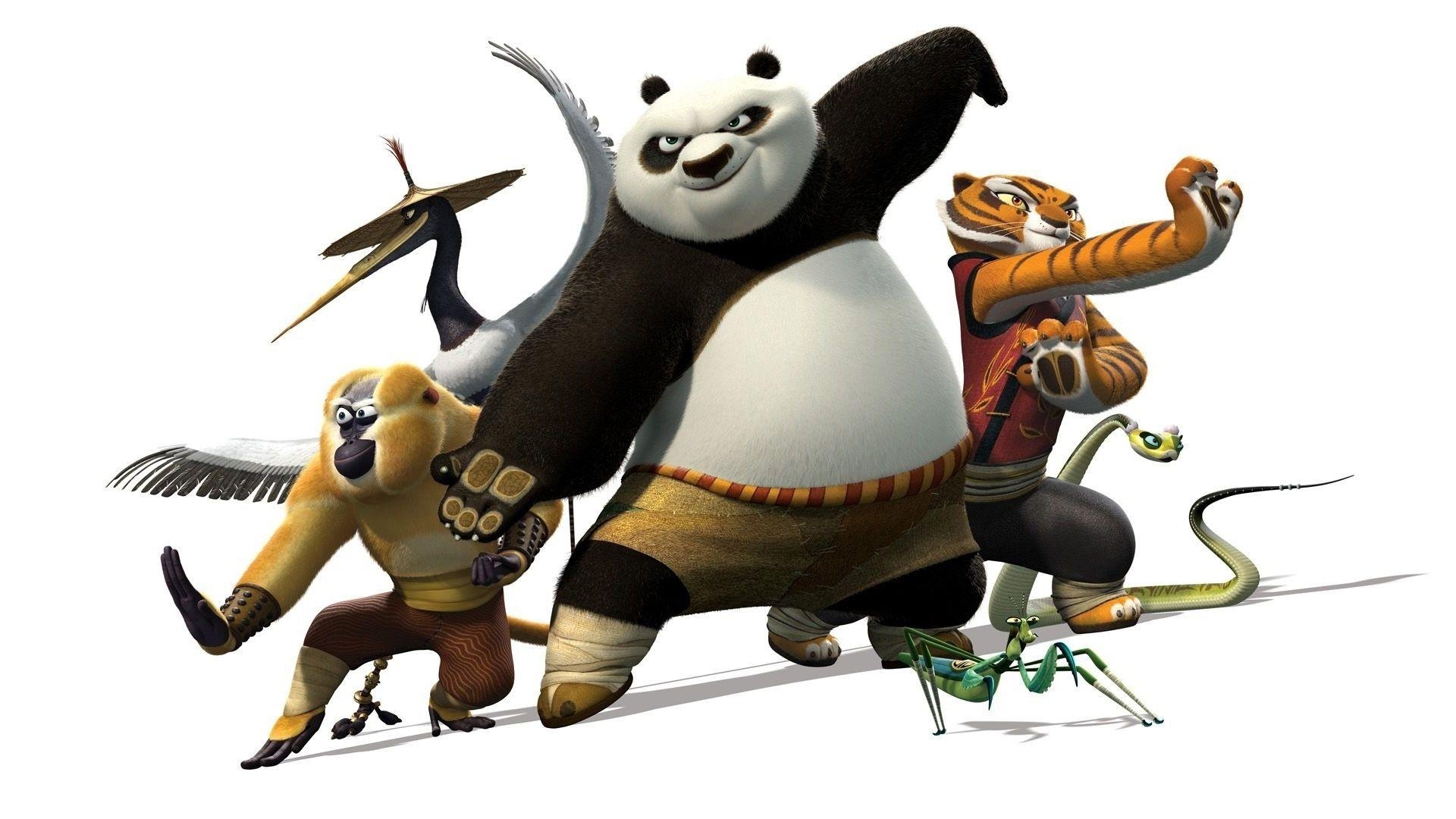 Kung Fu Panda, Bild, Animation, Cartoon, Kunst, 1920x1080 Full HD Desktop