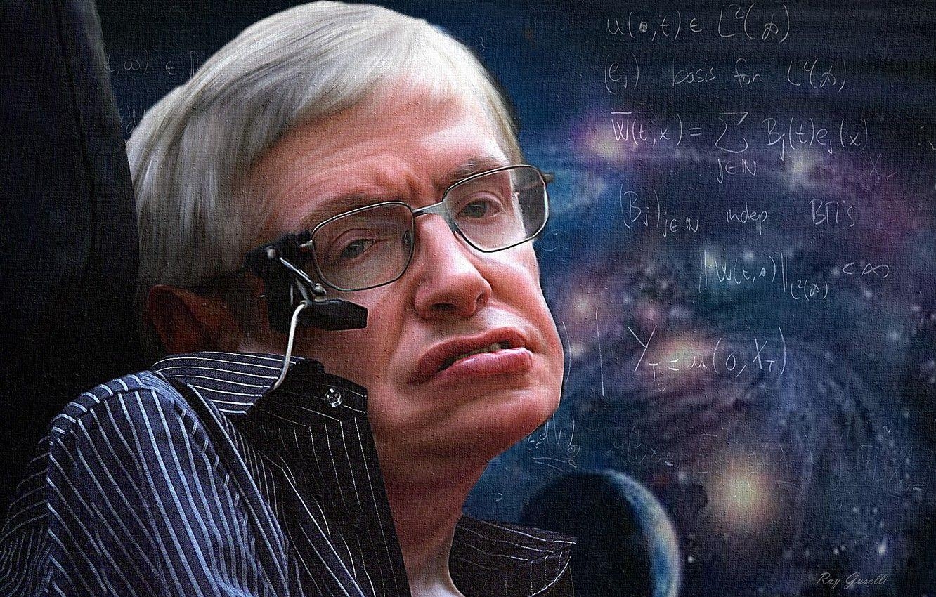 Stephen Hawking, William, Physik, Hintergrundbild, Porträt, 1340x850 HD Desktop