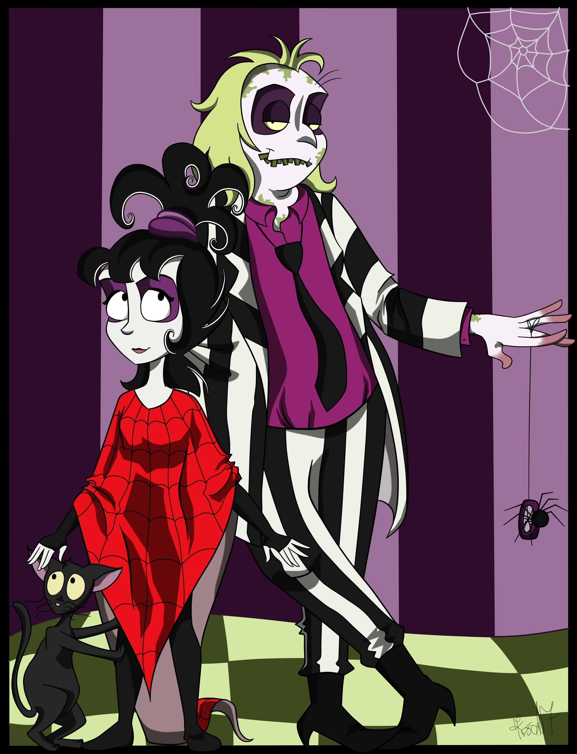 Beetlejuice, Cartoon, Film, Bild, Hintergrund, 2450x3200 HD Handy