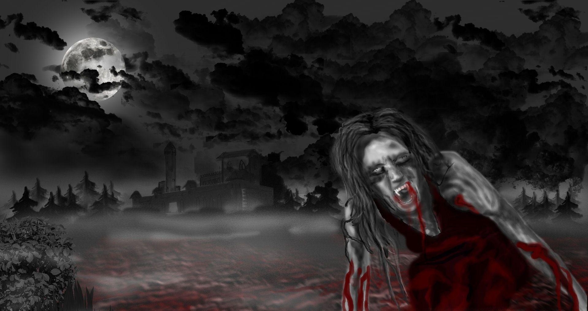 Anime, Vampir, HD, Fantasie, Charme, 1920x1020 HD Desktop