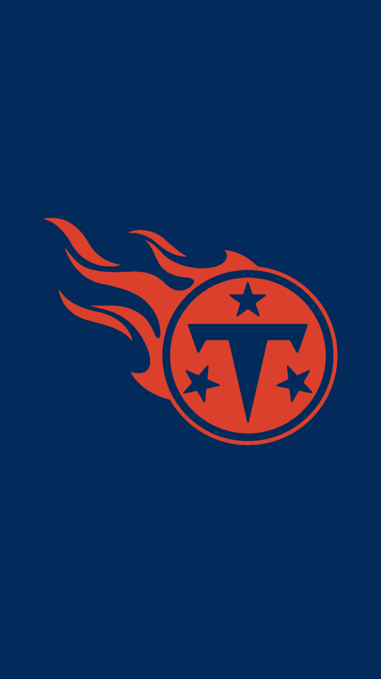 Tennessee, minimalistisch, NFL Hintergrund, AFC South, 750x1340 HD Handy