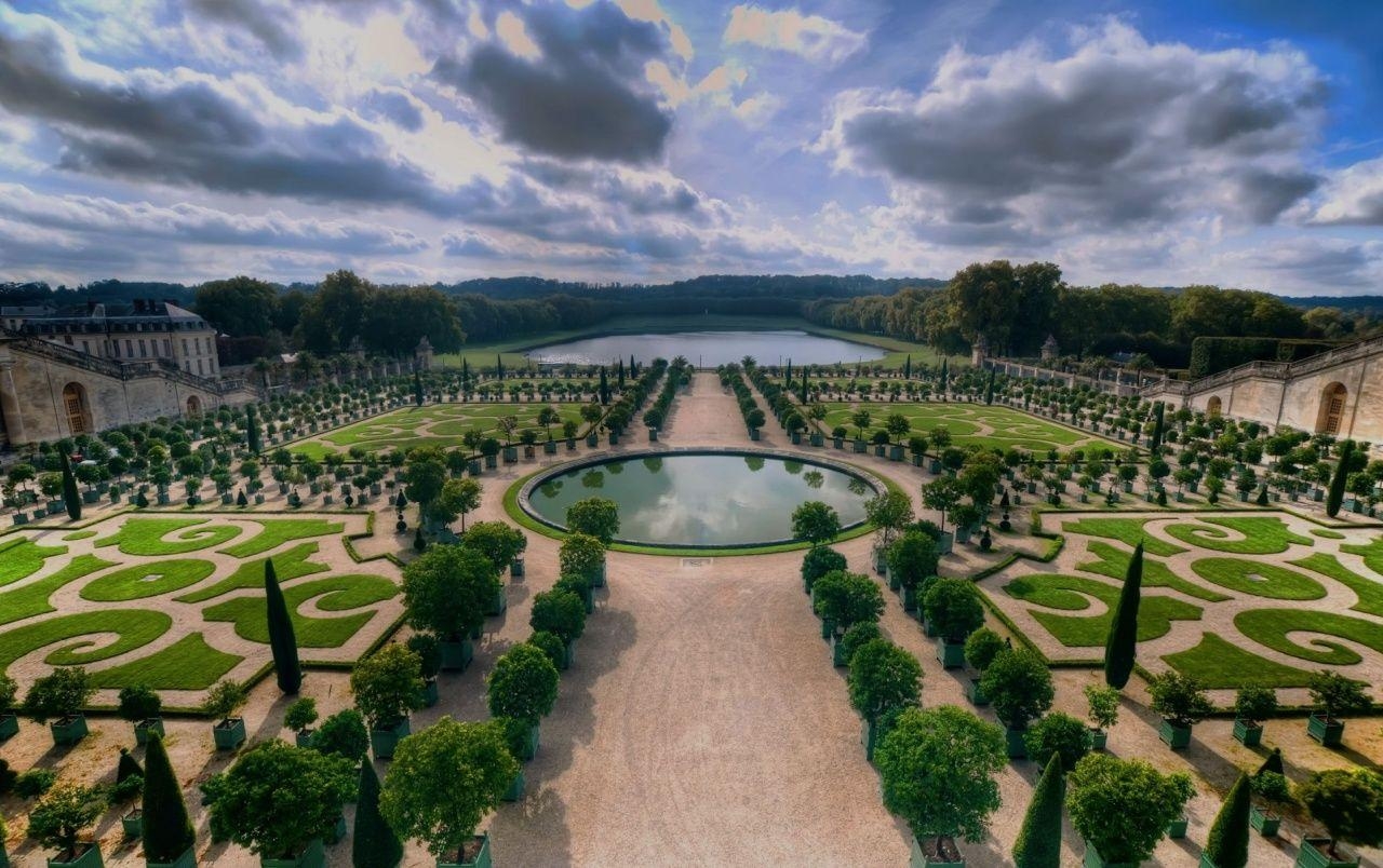 Gärten von Versailles, Landschaftsgärten, Frankreich, Schloss, Barockstil, 1280x810 HD Desktop