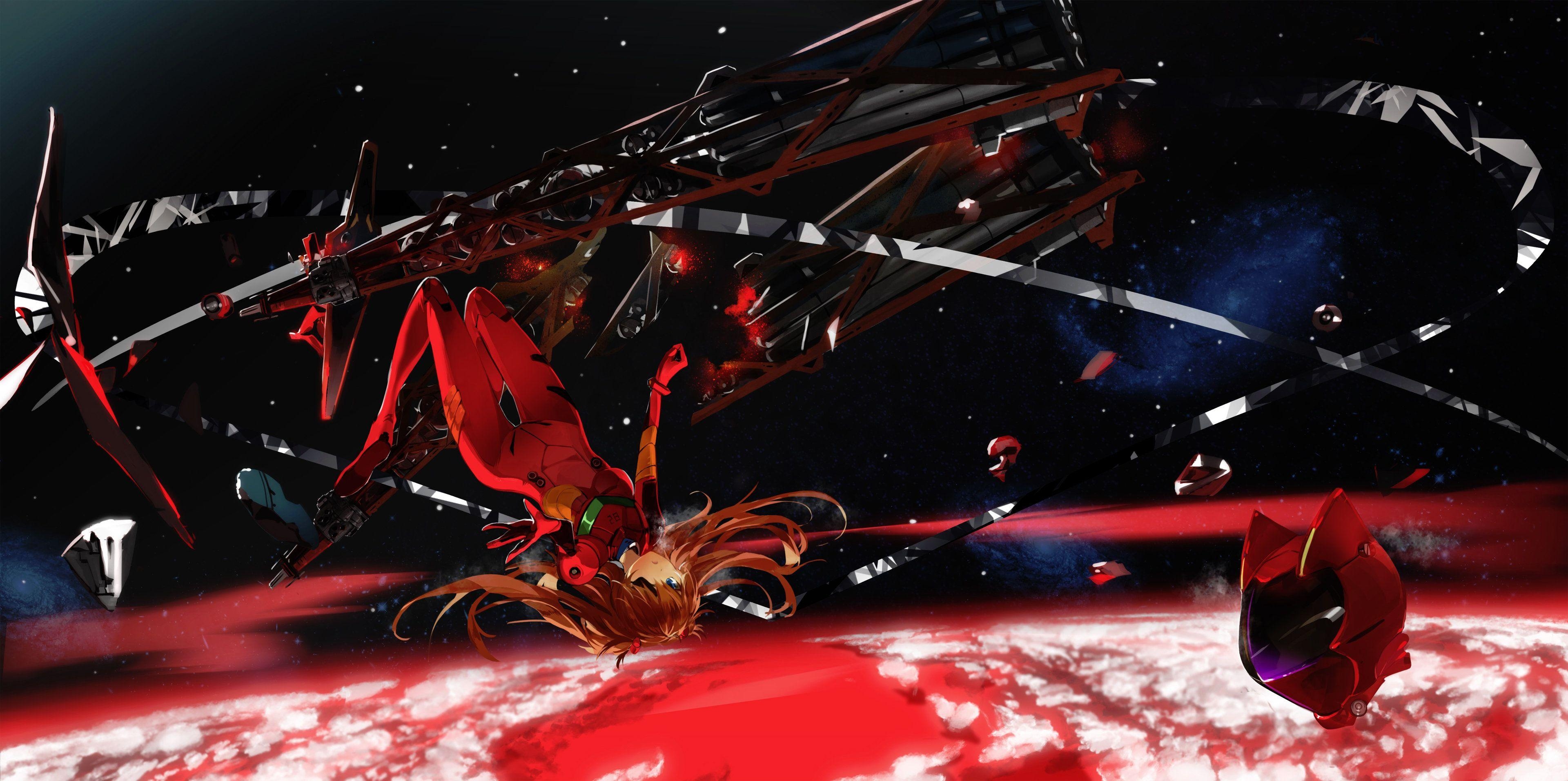 Neon Genesis Evangelion, Anime, Sammlung, Hintergrund, Japan, 3840x1920 Dual Screen Desktop