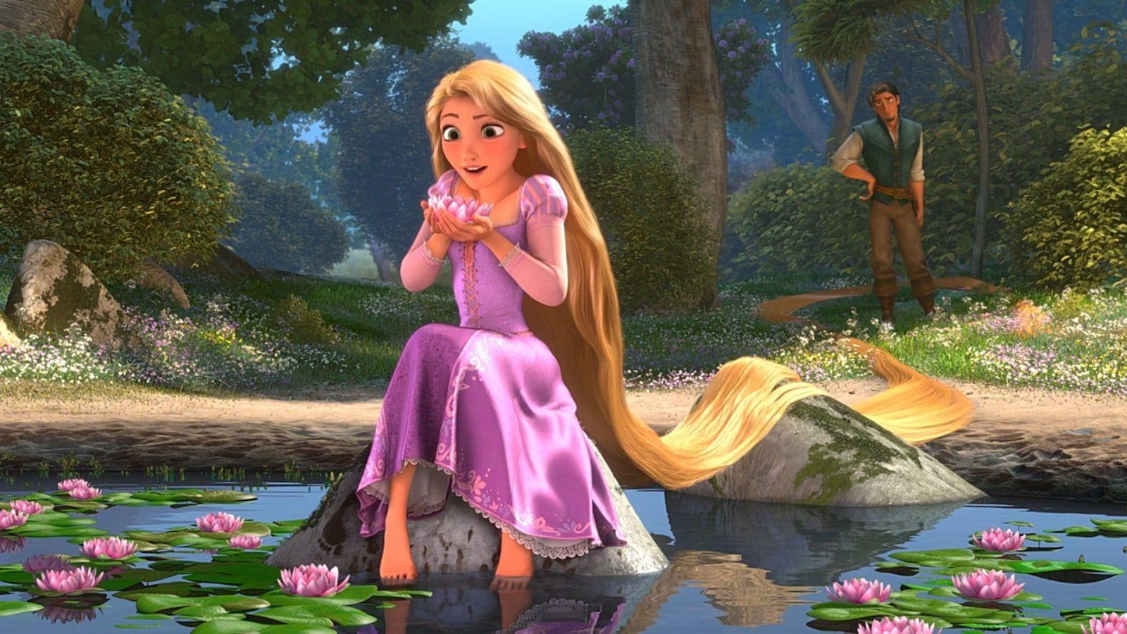 Rapunzel, Disney, Tangled, HD, Cartoon, 1600x900 HD Desktop