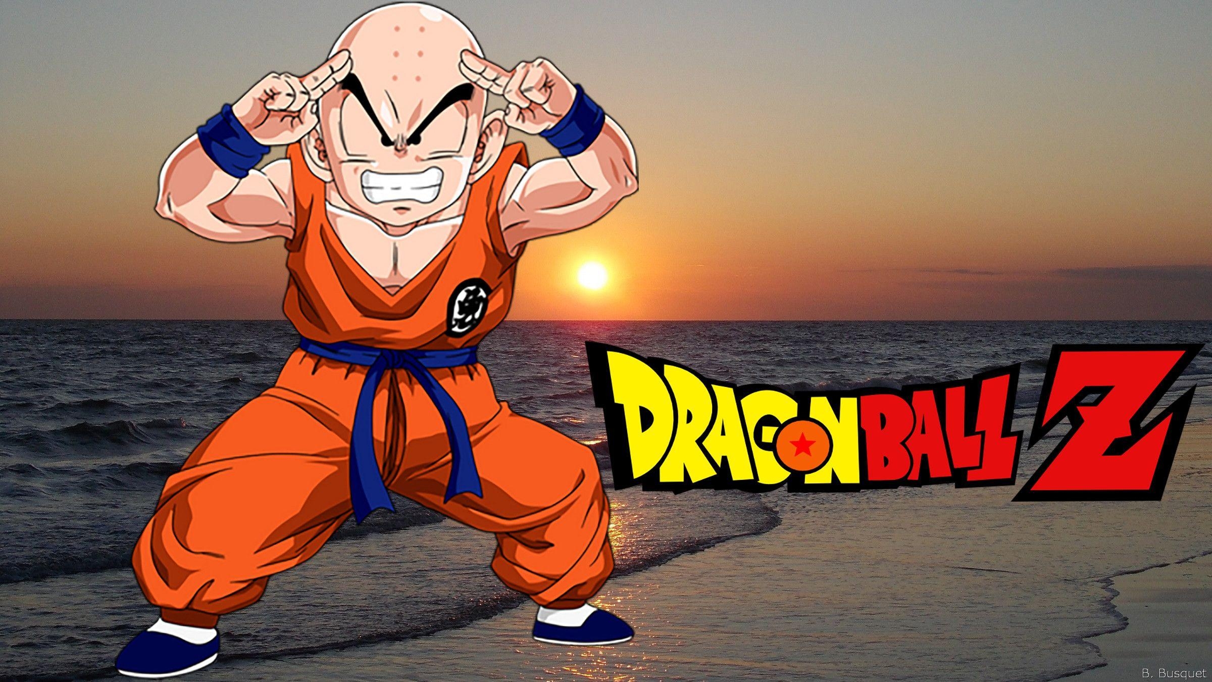 Kuririn, Dragon Ball, Anime, Bild, Hintergrund, 2400x1350 HD Desktop