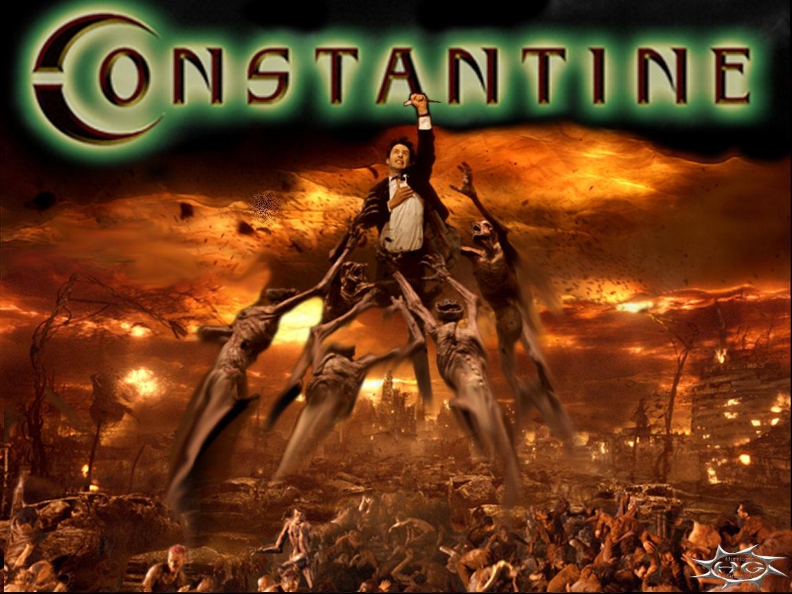 Constantine 2005, Vollbild, Okkult, Keanu Reeves, Spannung, 1160x870 HD Desktop