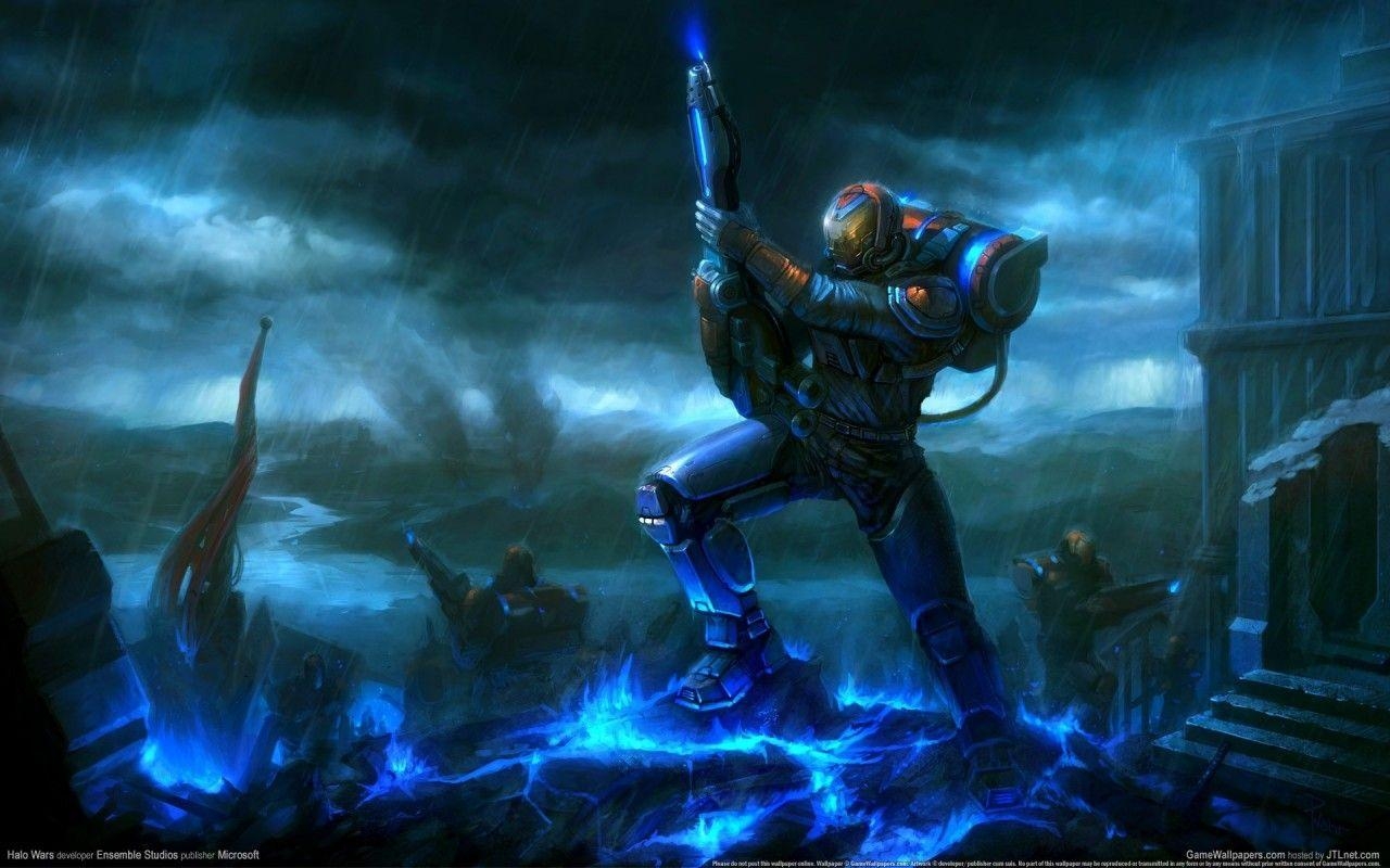 Halo Wars, Gaming, Strategie, Sci-Fi, Wallpaper, 1280x800 HD Desktop