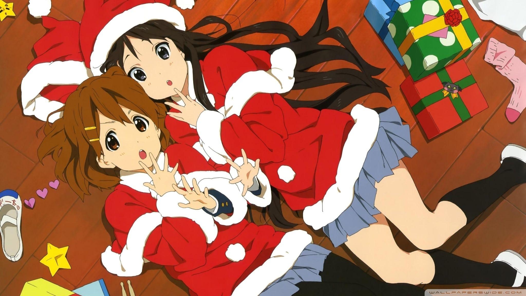 K-ON!, Anime, Weihnachten, Ultra HD, 4K, 2050x1160 HD Desktop