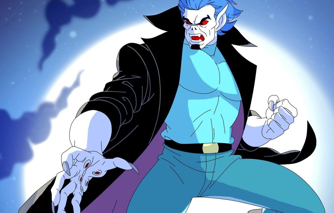 Nacht, Mond, Vampir, Spider-Man, Morbius, 1340x850 HD Desktop