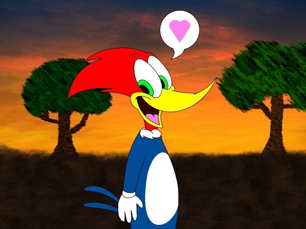 Woody Woodpecker, Hintergrund, Cartoon, Animation, Kinder, 1030x770 HD Desktop