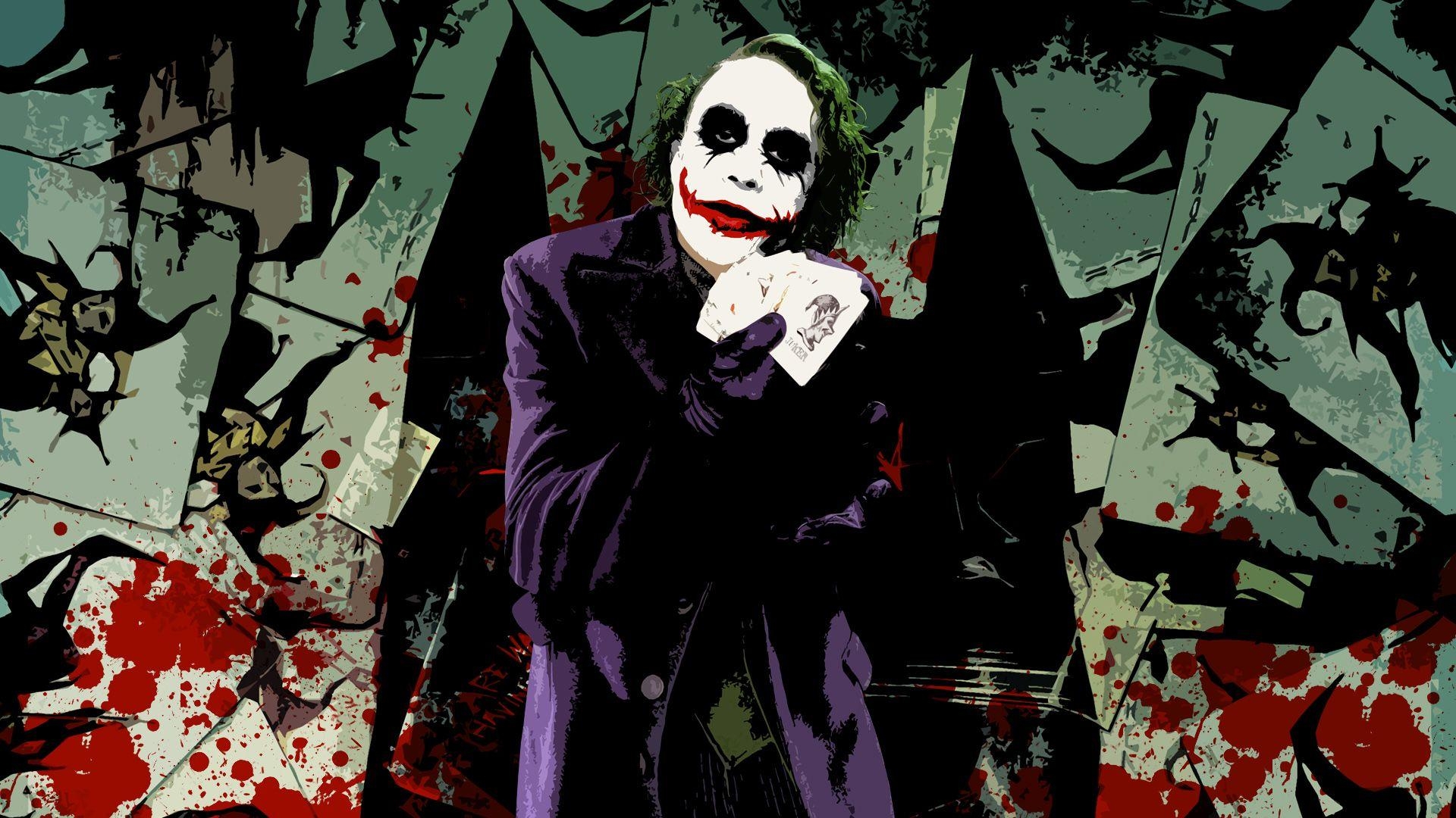 Heath Ledger, Joker, HD, Hintergrund, 1080p, 1920x1080 Full HD Desktop