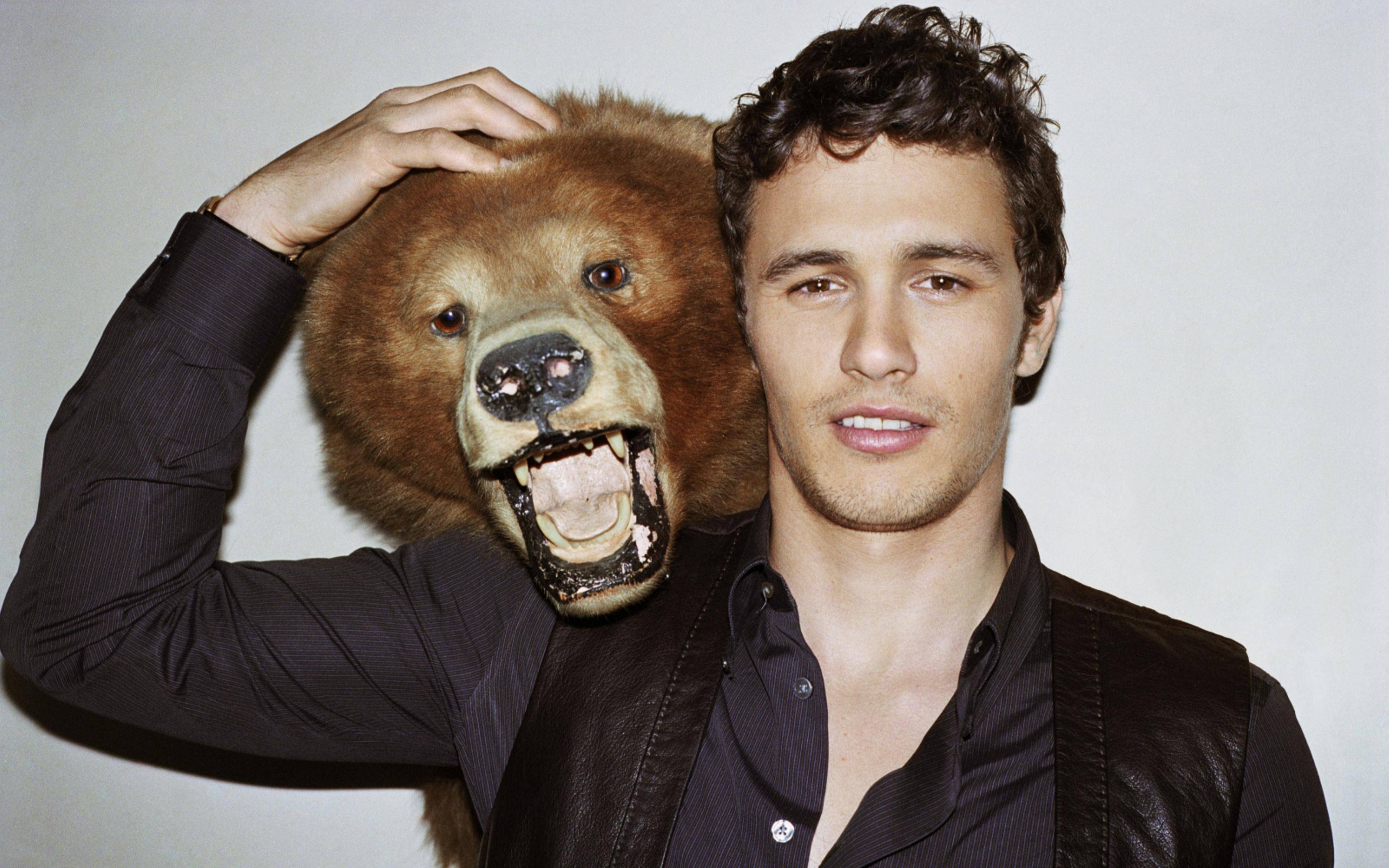 James Franco, Bär, Hintergrundbild HD, Prominente, 4K, 3200x2000 HD Desktop