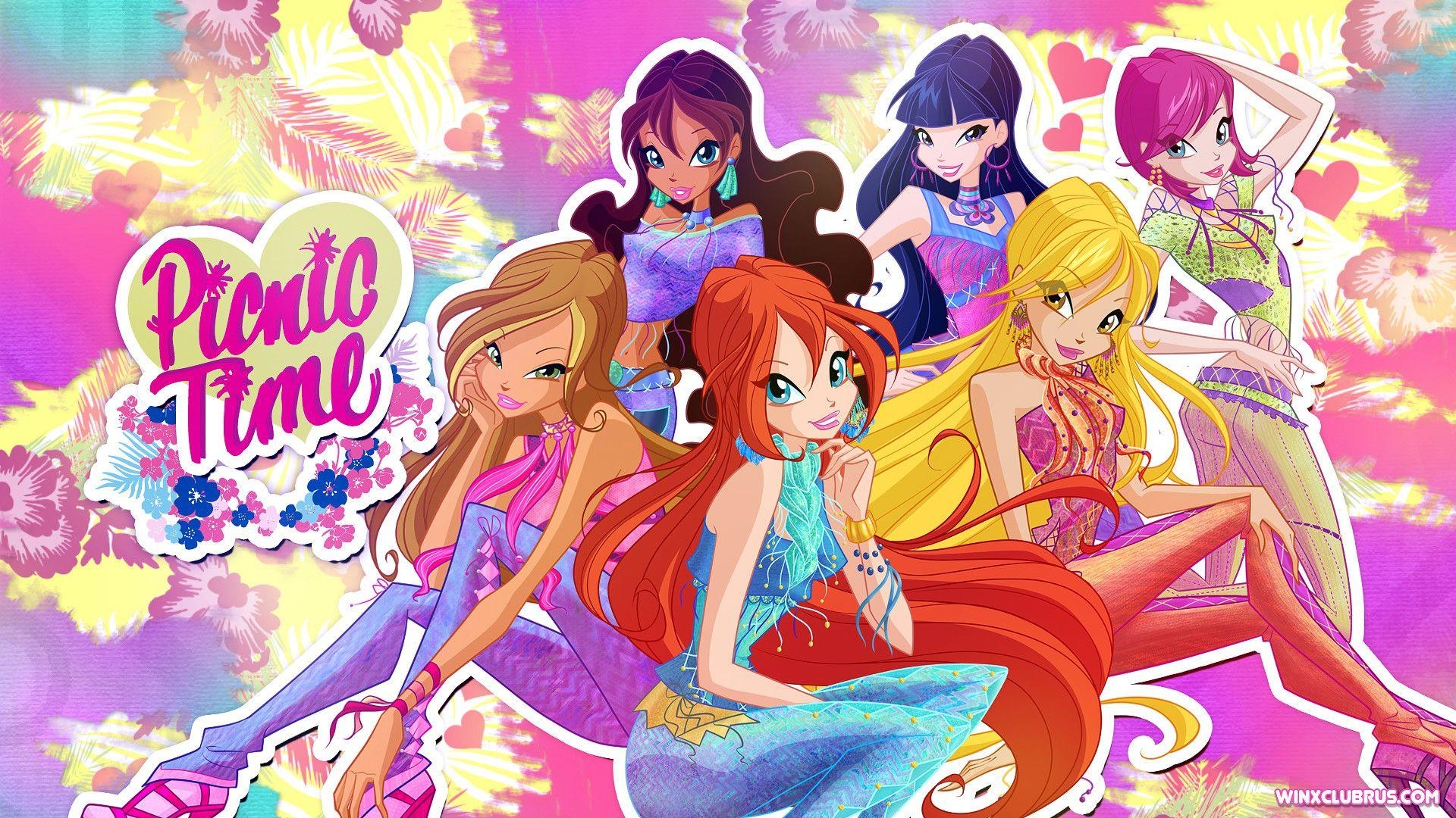 Winx Club, Cartoon, Magie, Abenteuer, Serie, 1920x1080 Full HD Desktop