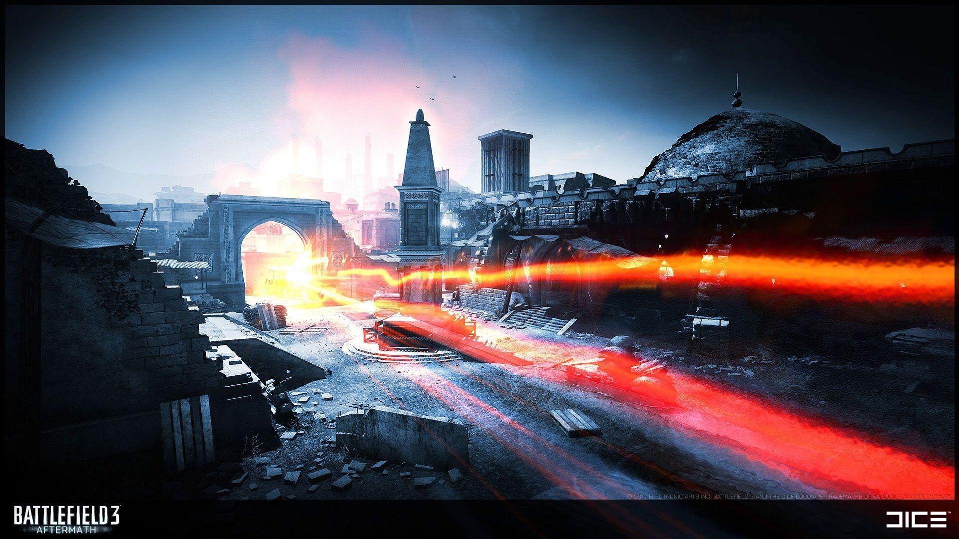 Battlefield 3, Nachwirkung, Hintergrund, Gaming, Action, 1920x1080 Full HD Desktop