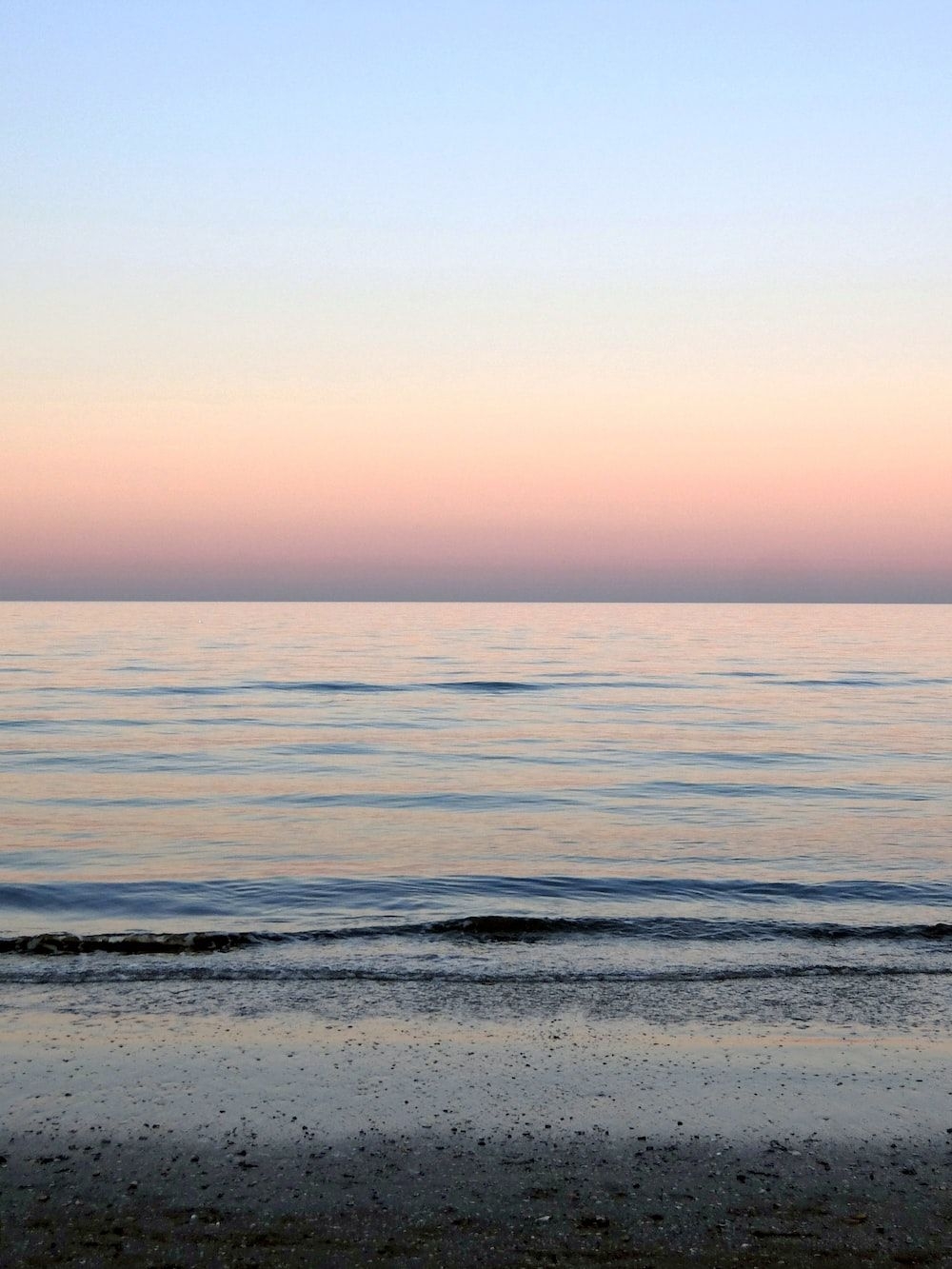 Rimini Meer, Blauer Himmel, Meerblick, Italien, 1000x1340 HD Handy