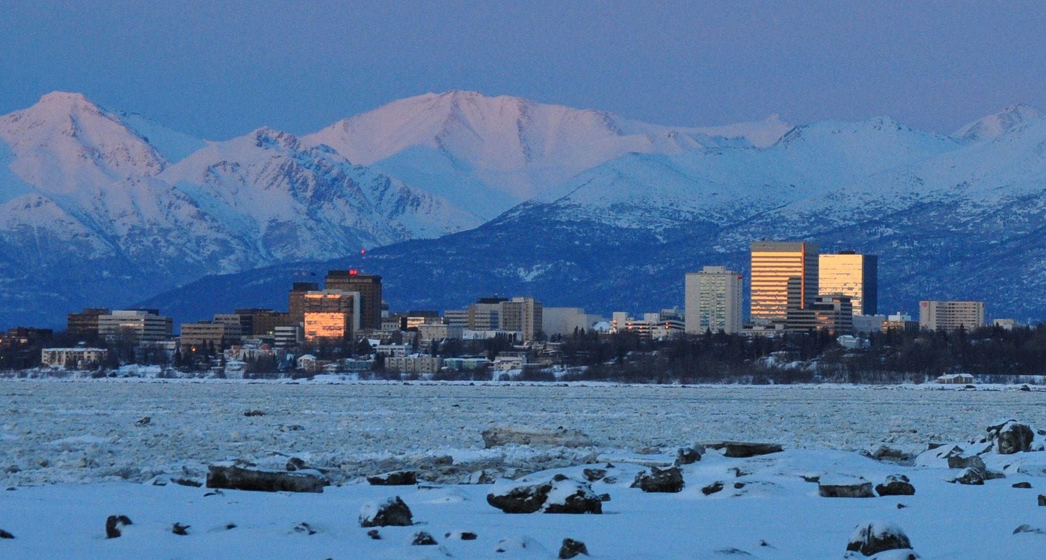 Anchorage, Computer, Reisen, Alaska, Natur, 2080x1120 HD Desktop