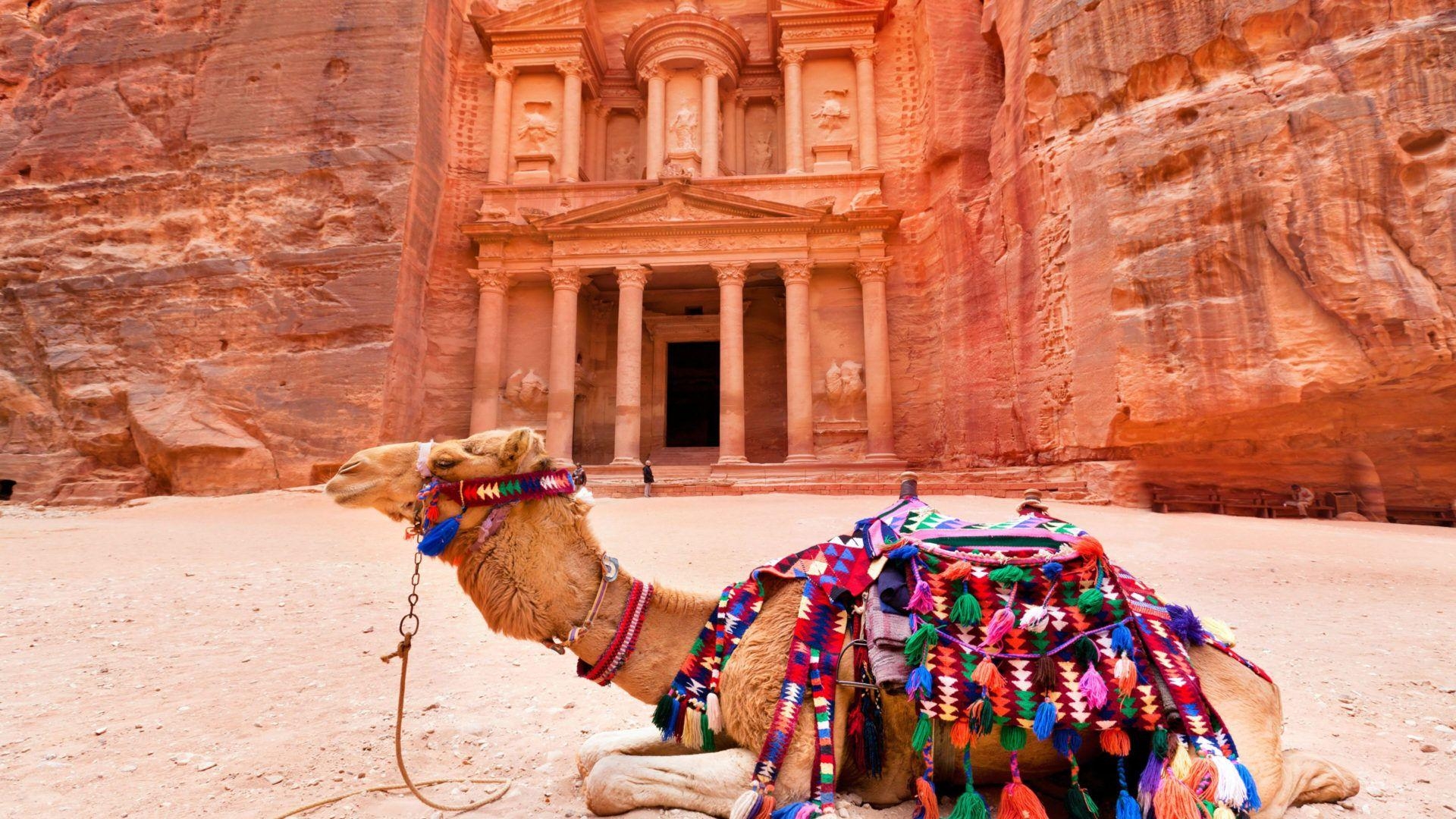 Tempel Petra, Jordanien, Archäologischer Ort, Reise, Geschichte, 1920x1080 Full HD Desktop