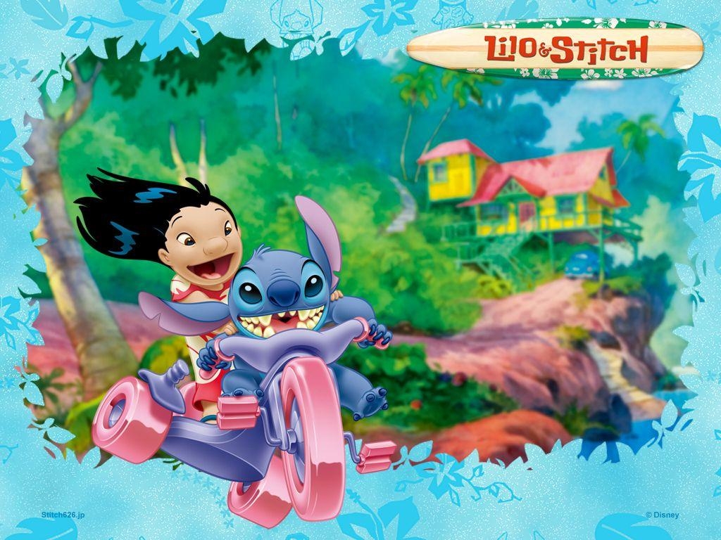 Lilo und Stitch, Hintergrund, Stitch, Cartoon, HD, 1030x770 HD Desktop