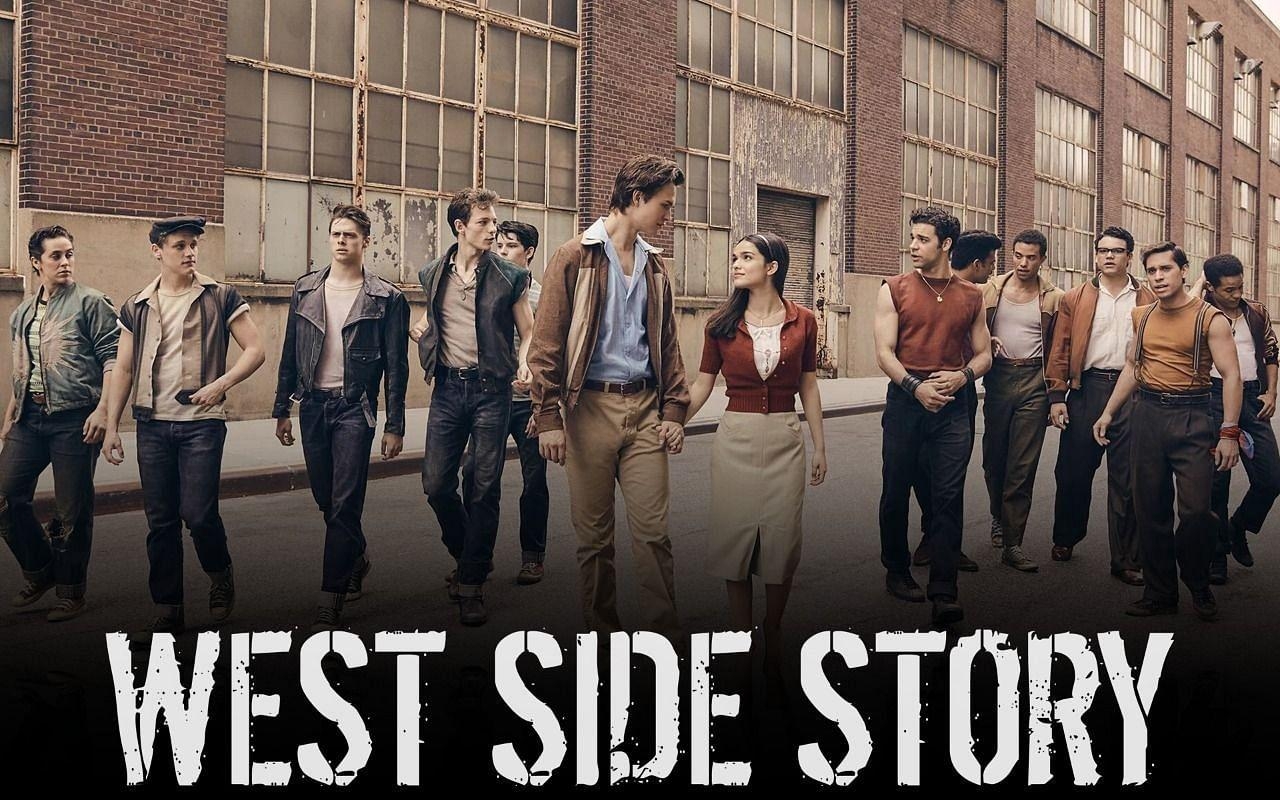 West Side Story, Cast, Ansel Elgort, Rachel Zegler, Spielberg, 1280x800 HD Desktop