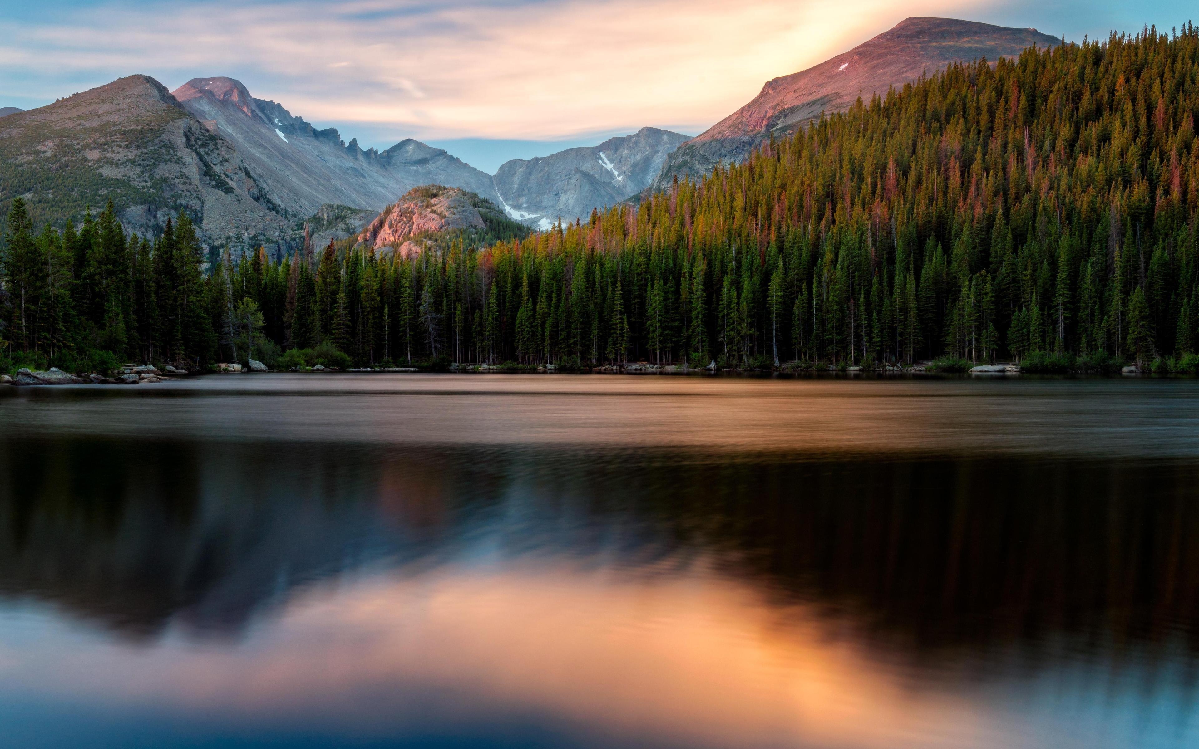 Bärensee, Sonnenuntergang, Idaho, Utah, 4K, 3840x2400 4K Desktop