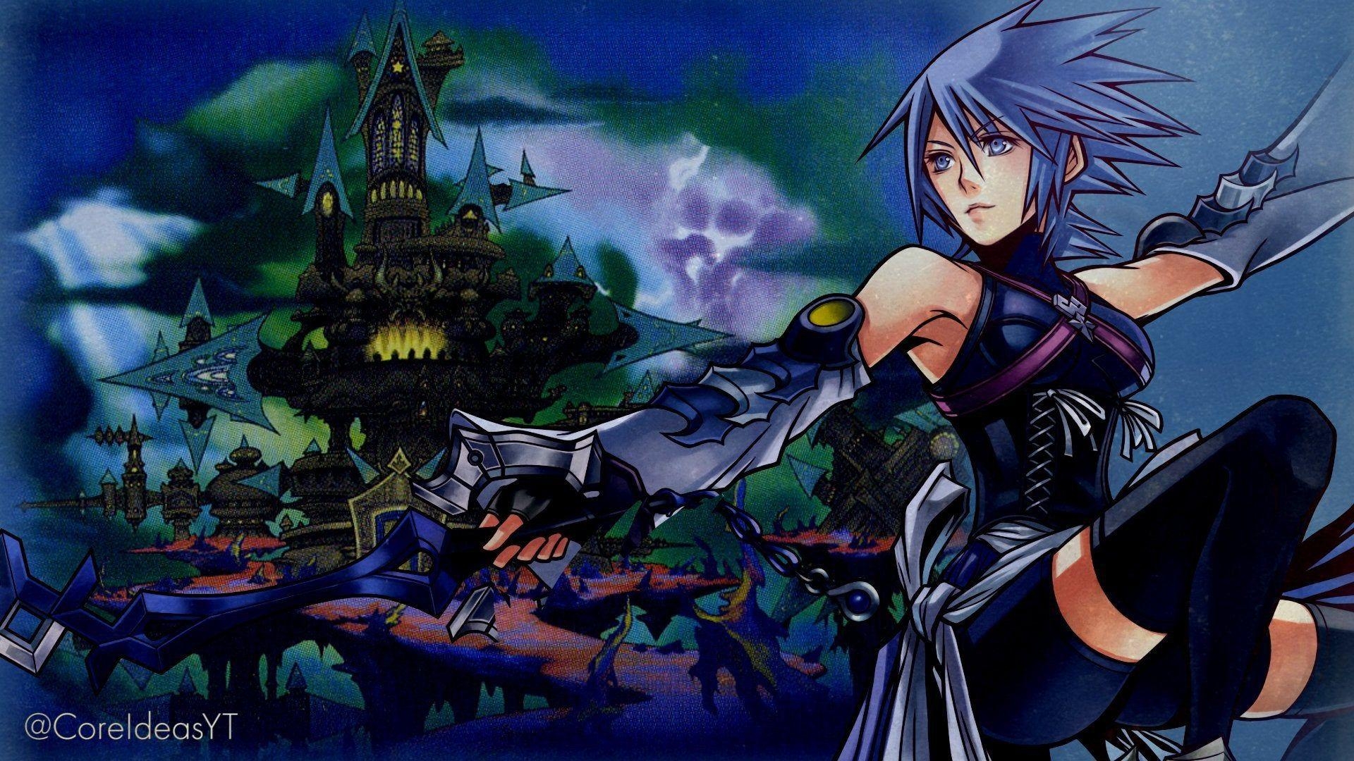 Aqua, Kingdom Hearts, Eigene Kreation, Gaming, 1920x1080 Full HD Desktop